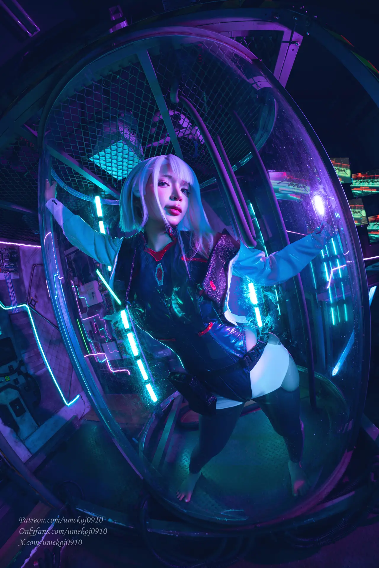 HentaiVN.net - Ảnh 12 - UmekoJ Cosplay Lucy Cyberpunk Edgerunner - Chương 1
