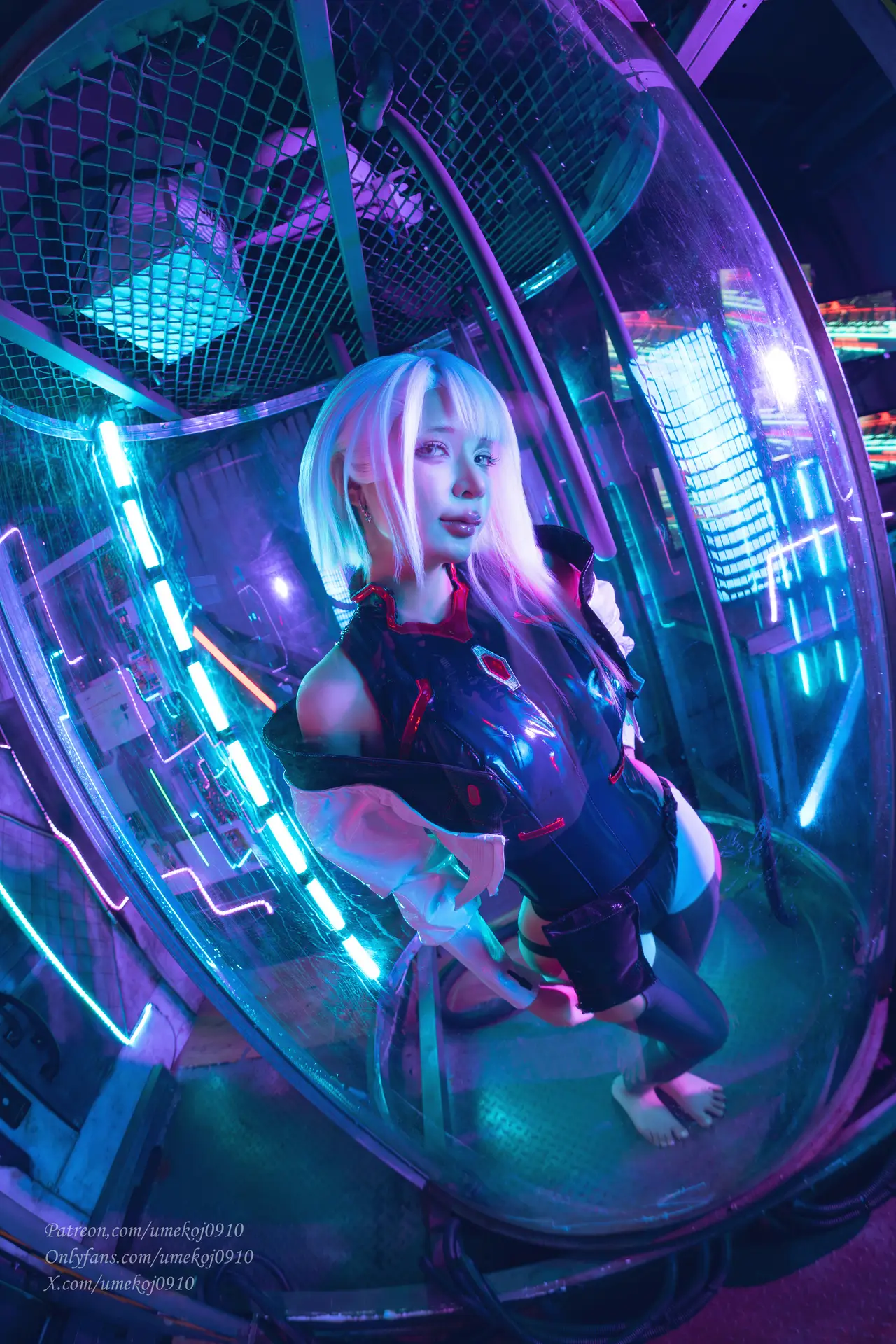 HentaiVN.net - Ảnh 11 - UmekoJ Cosplay Lucy Cyberpunk Edgerunner - Chương 1
