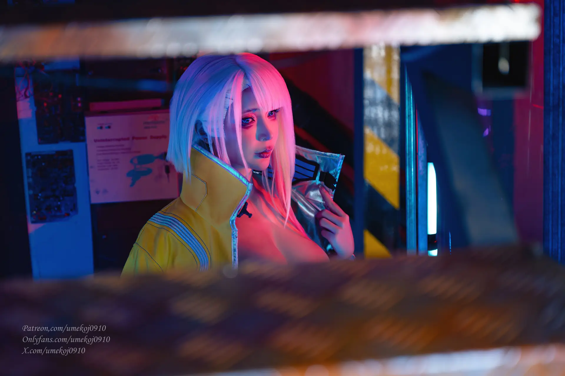 HentaiVN.net - Ảnh 46 - UmekoJ Cosplay Lucy Cyberpunk Edgerunner - Chương 1