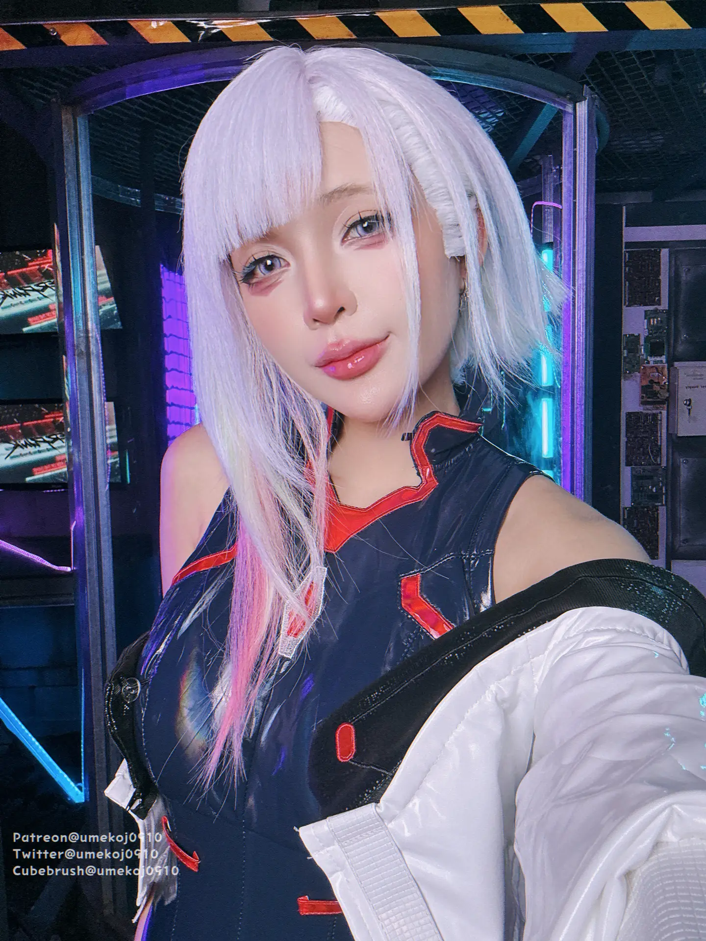 HentaiVN.net - Ảnh 29 - UmekoJ Cosplay Lucy Cyberpunk Edgerunner - Chương 1