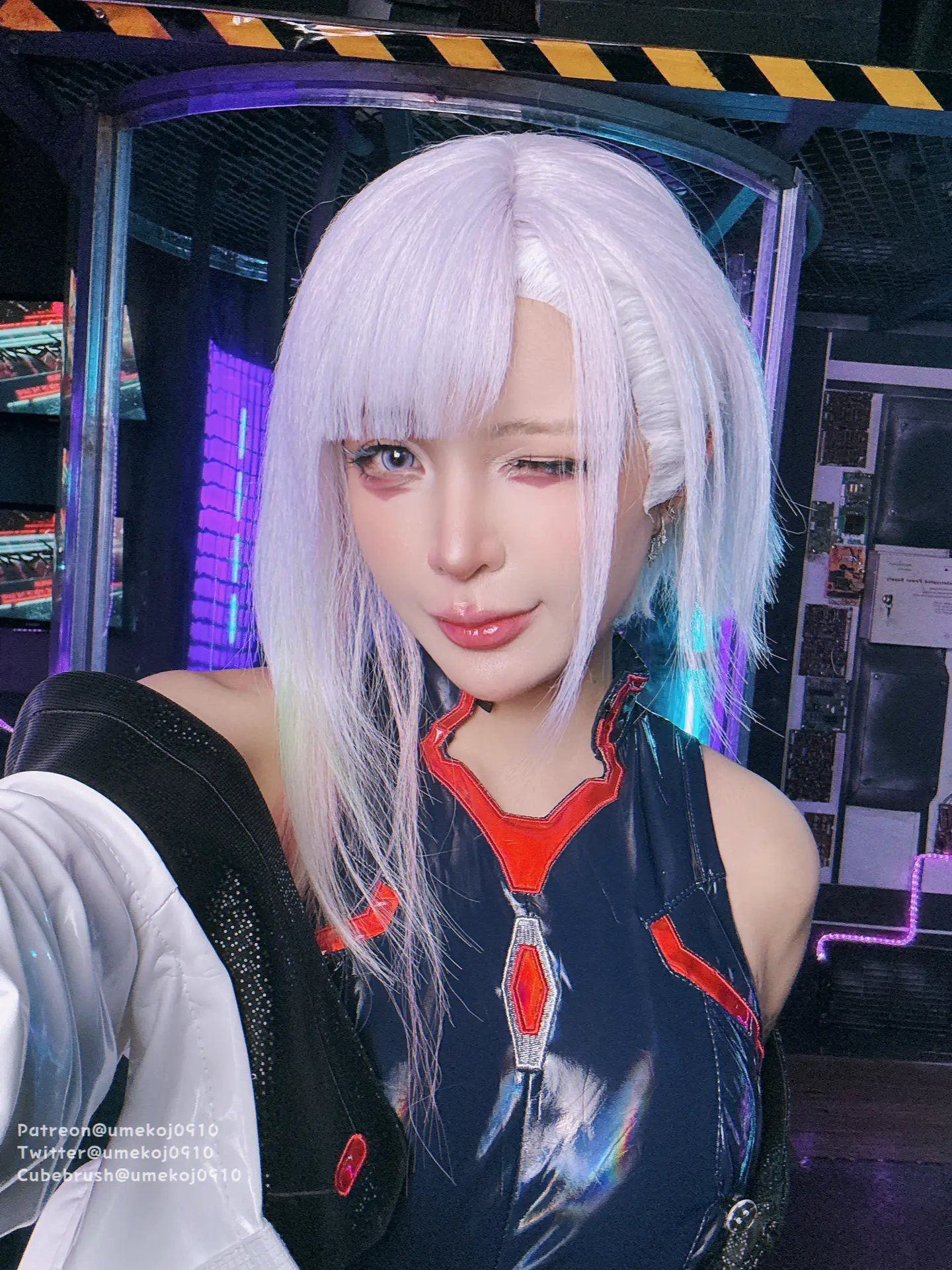 HentaiVN.net - Ảnh 32 - UmekoJ Cosplay Lucy Cyberpunk Edgerunner - Chương 1