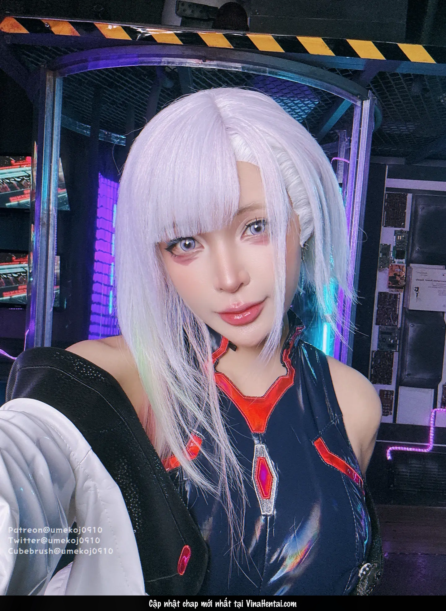 HentaiVN.net - Ảnh 33 - UmekoJ Cosplay Lucy Cyberpunk Edgerunner - Chương 1