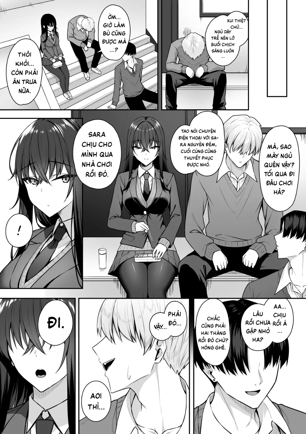 HentaiVN.net - Ảnh 23 - Tôi với đám gyaru bị đảo ngược giới tính - Chương 2: Tấm chiếu rách và tấm chiếu mới