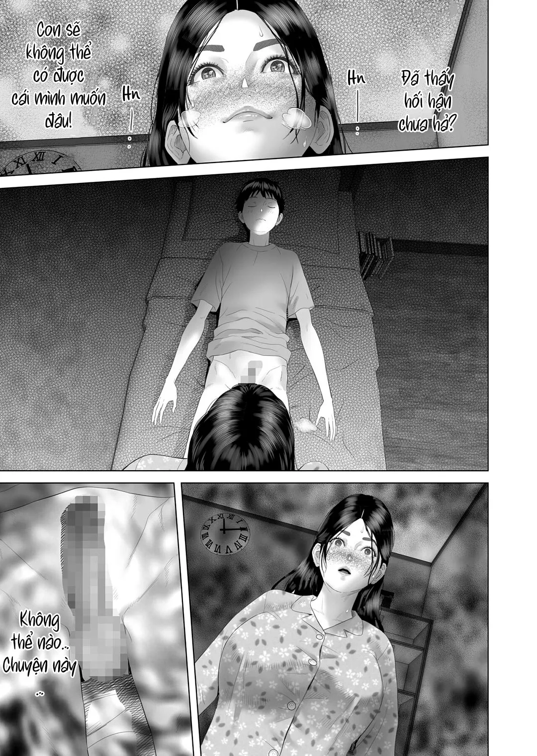 HentaiVN.net - Ảnh 22 - Cách mà tôi có mối quan hệ này với mẹ mình [Boku Ga Okasanto Konna Koto Ni Natchau Hanashi; The Story Of How I Wound Up Like This With My Mother] - Chap 4