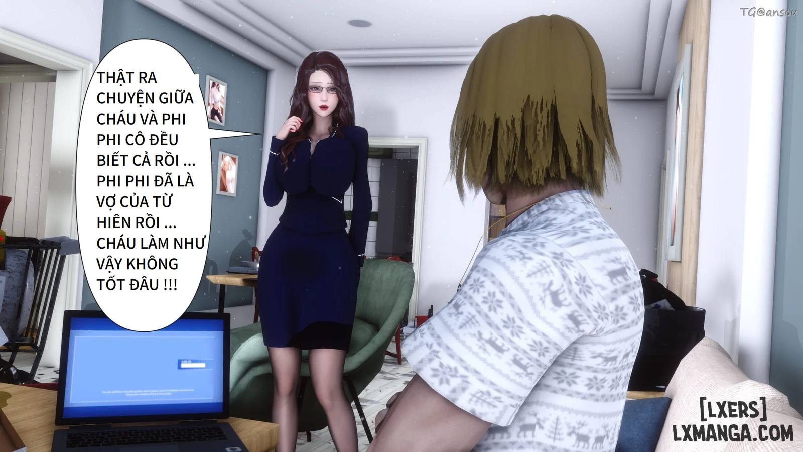 HentaiVN.net - Ảnh 22 - LÀM CHO TÂT CẢ CÁC BÀ NỘI TRỢ XINH ĐẸP MANG THAI - Chương  2.1