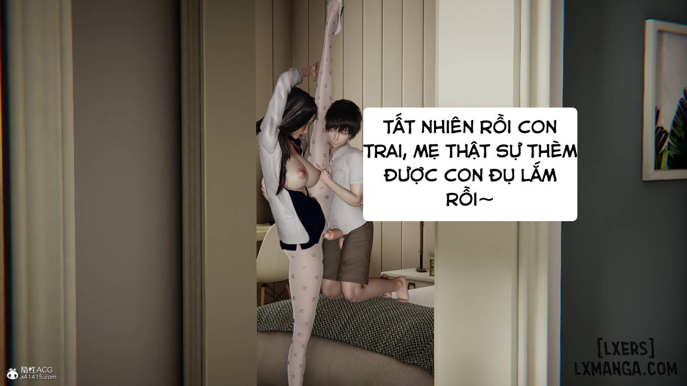 HentaiVN.net - Ảnh 22 - Thôi miên mẹ để giúp ba chăm sóc mẹ - Chương 2.4 END