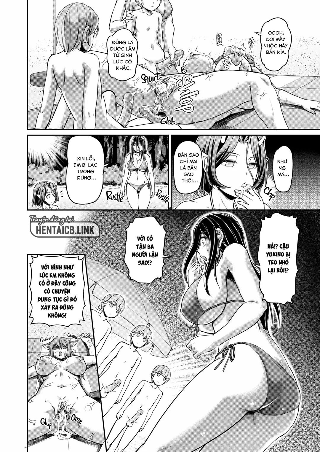 HentaiVN.net - Ảnh 22 - Cuộc sống hàng ngày tại Nữ quái trang viên - Chap 7