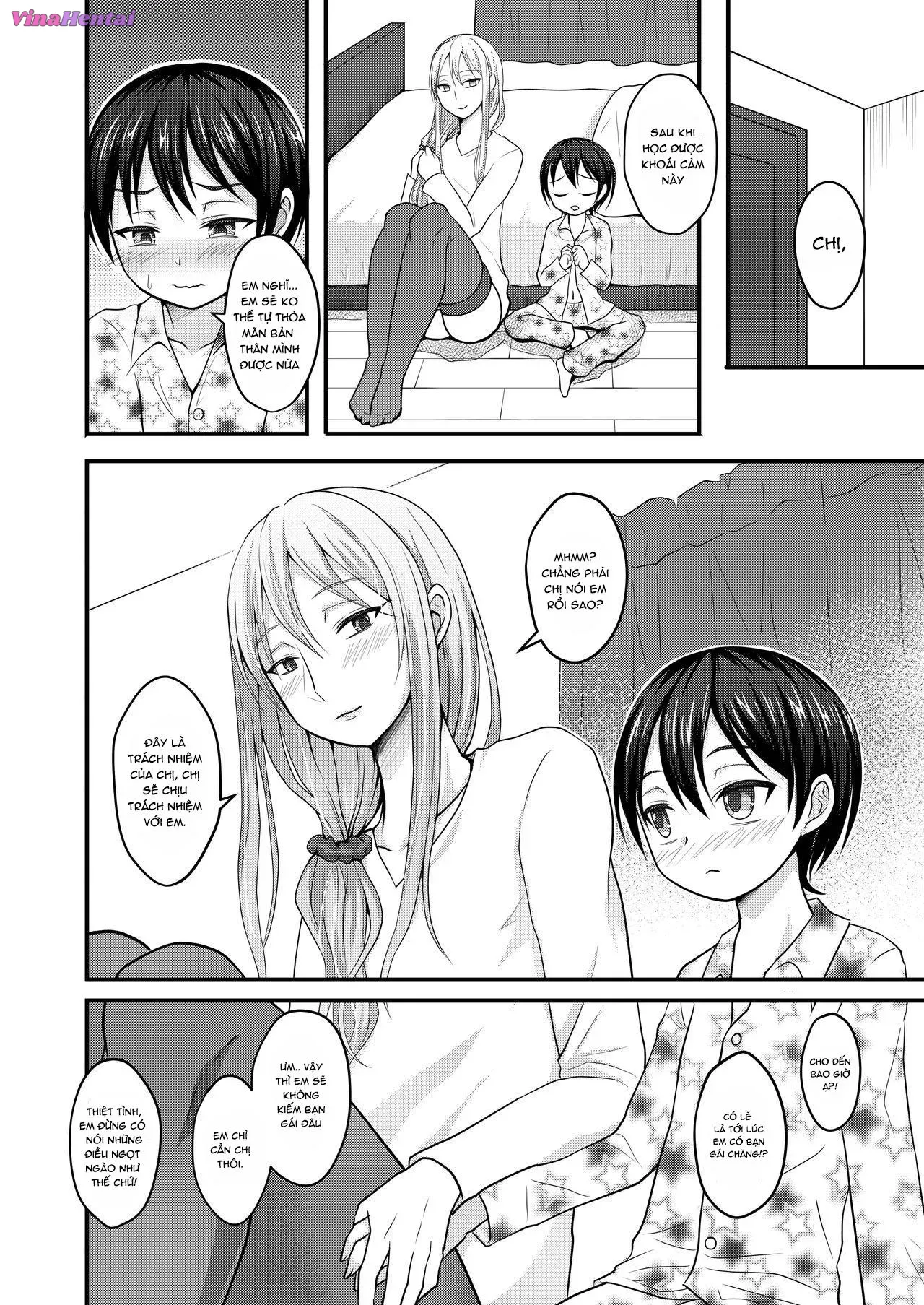 HentaiVN.net - Ảnh 22 - Amaetagari na Otouto wa Onee-chan Banare ga Dekinai - Oneshot