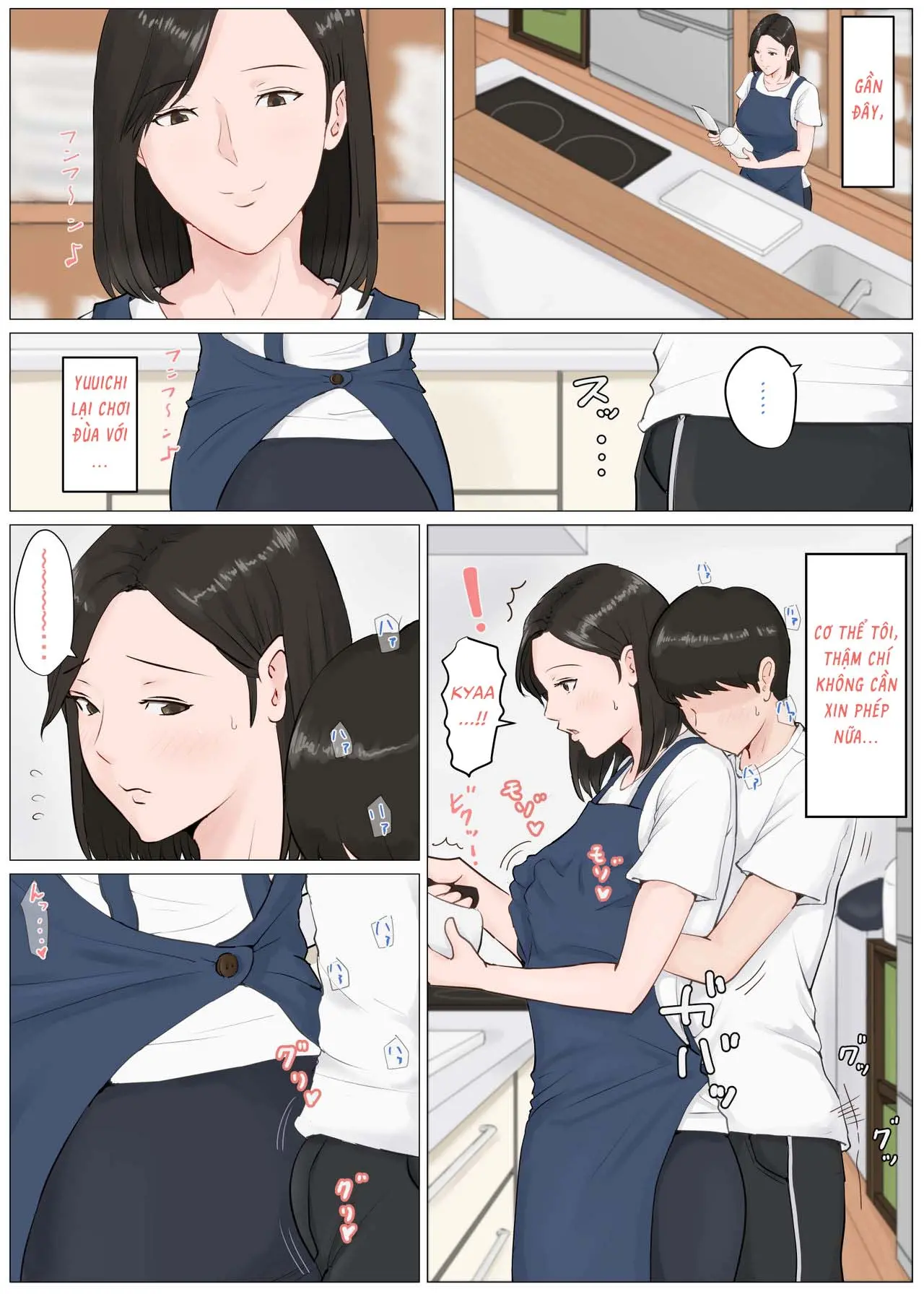 HentaiVN.net - Ảnh 23 - Zoku Kaa-san Ja Nakya Dame Nan Da!! - Chap 4
