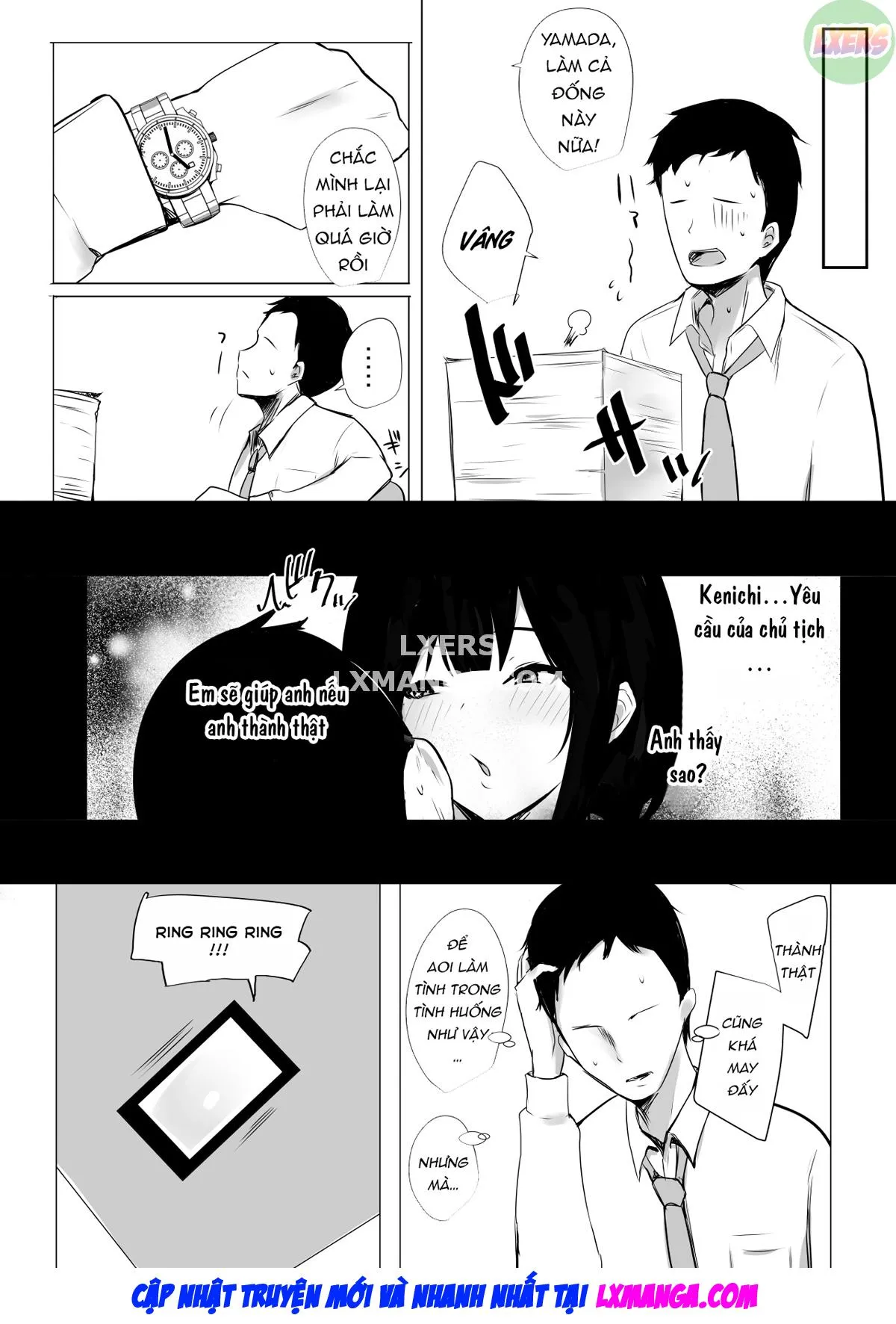 HentaiVN.net - Ảnh 22 - Boku dake ni Amaesasete Kureru Kyonyuu JK Tsuma o Hoka no Otoko ni Dakasete Mita - Chap 3