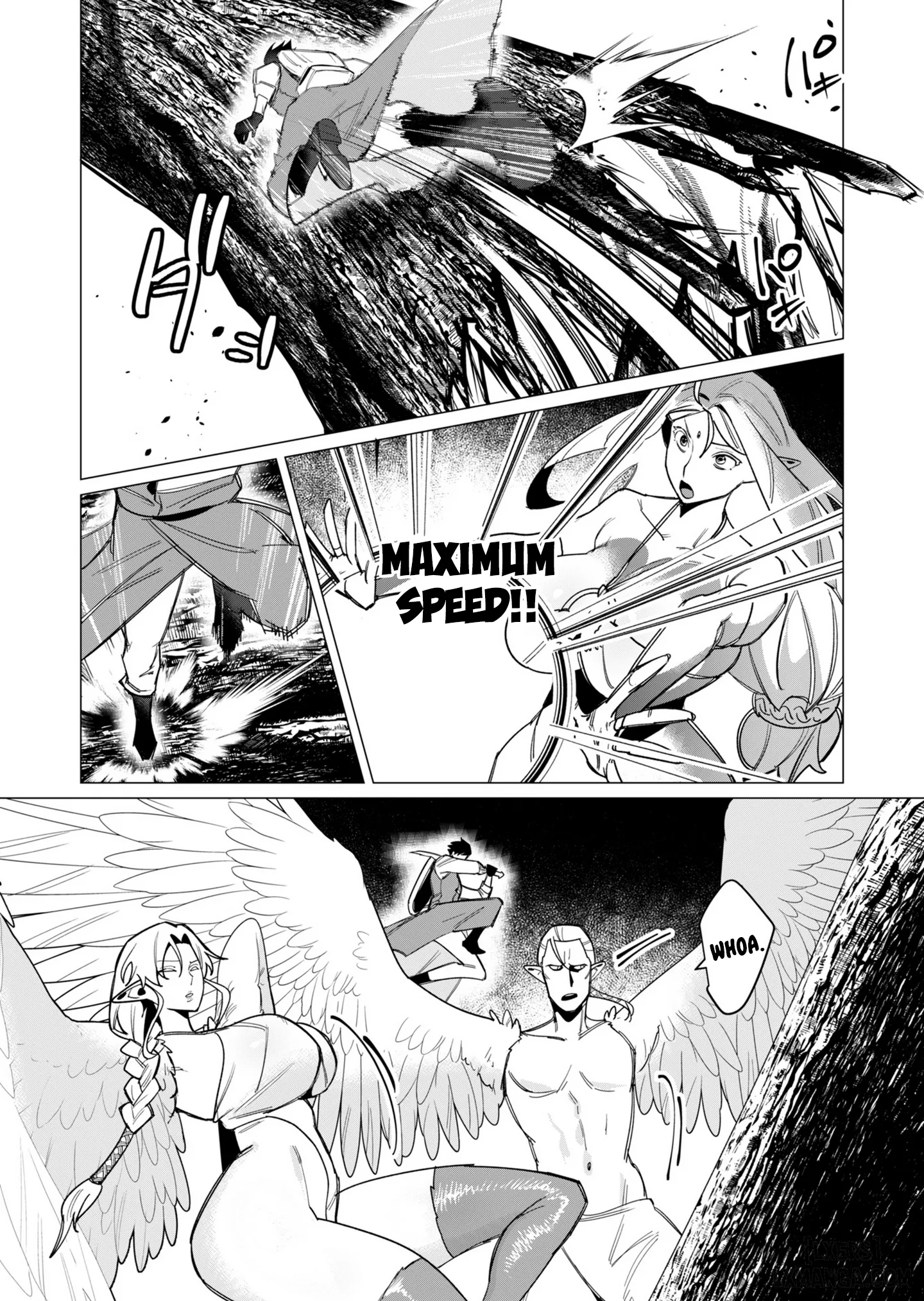 HentaiVN.net - Ảnh 22 - Vị Anh Hùng Muốn “Vợ Người Ta” Làm Phần Thưởng - Chap 9 : Dũng Sĩ x Harpy (phần 2)