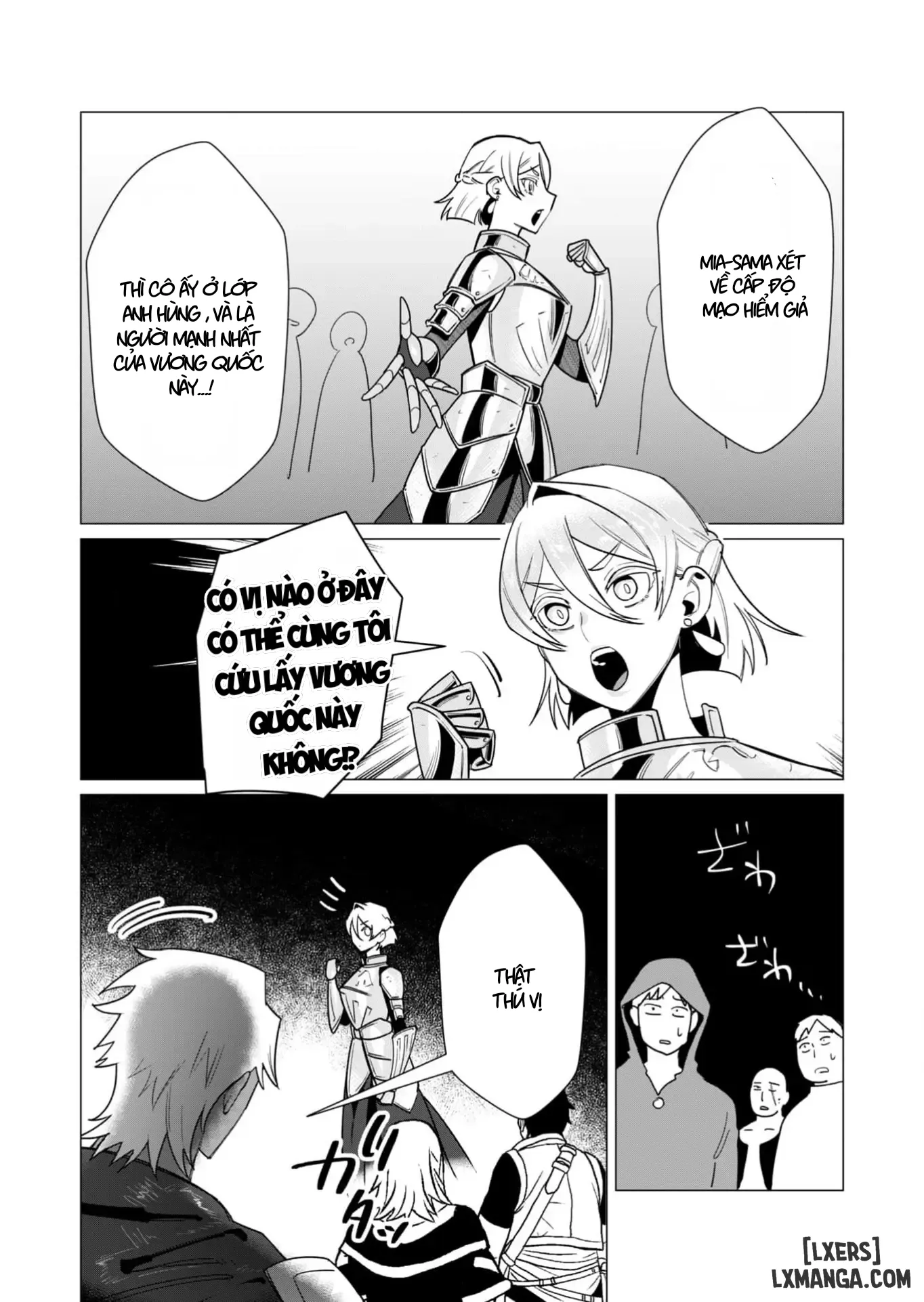 HentaiVN.net - Ảnh 22 - Vị Anh Hùng Muốn “Vợ Người Ta” Làm Phần Thưởng - Chap 10 : Dũng Sĩ x Nữ Hiệp Sĩ x Orc King