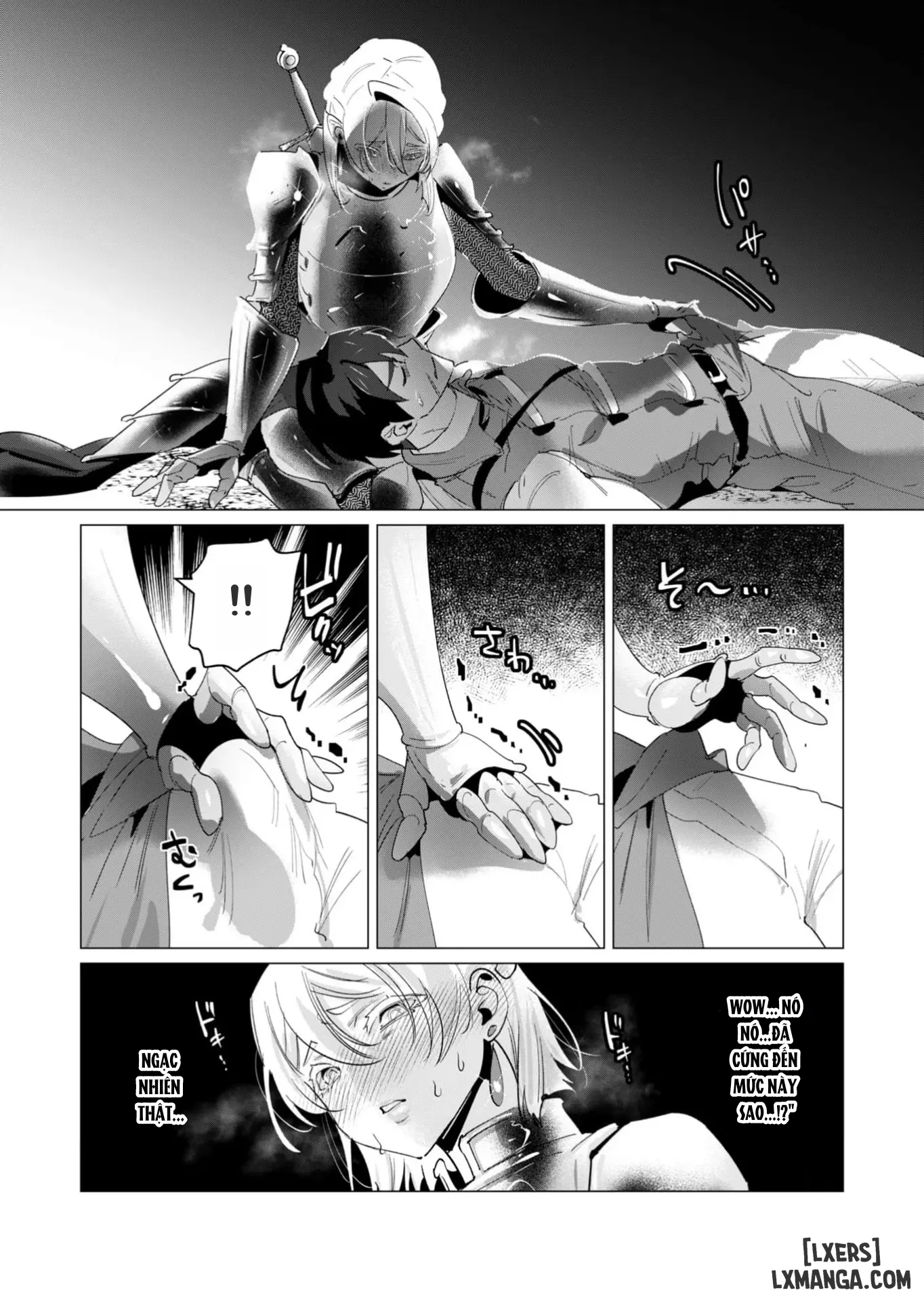 HentaiVN.net - Ảnh 22 - Vị Anh Hùng Muốn “Vợ Người Ta” Làm Phần Thưởng - Chap 18 : Dũng Sĩ và lời nguyền Dark Elf (Phần 5)