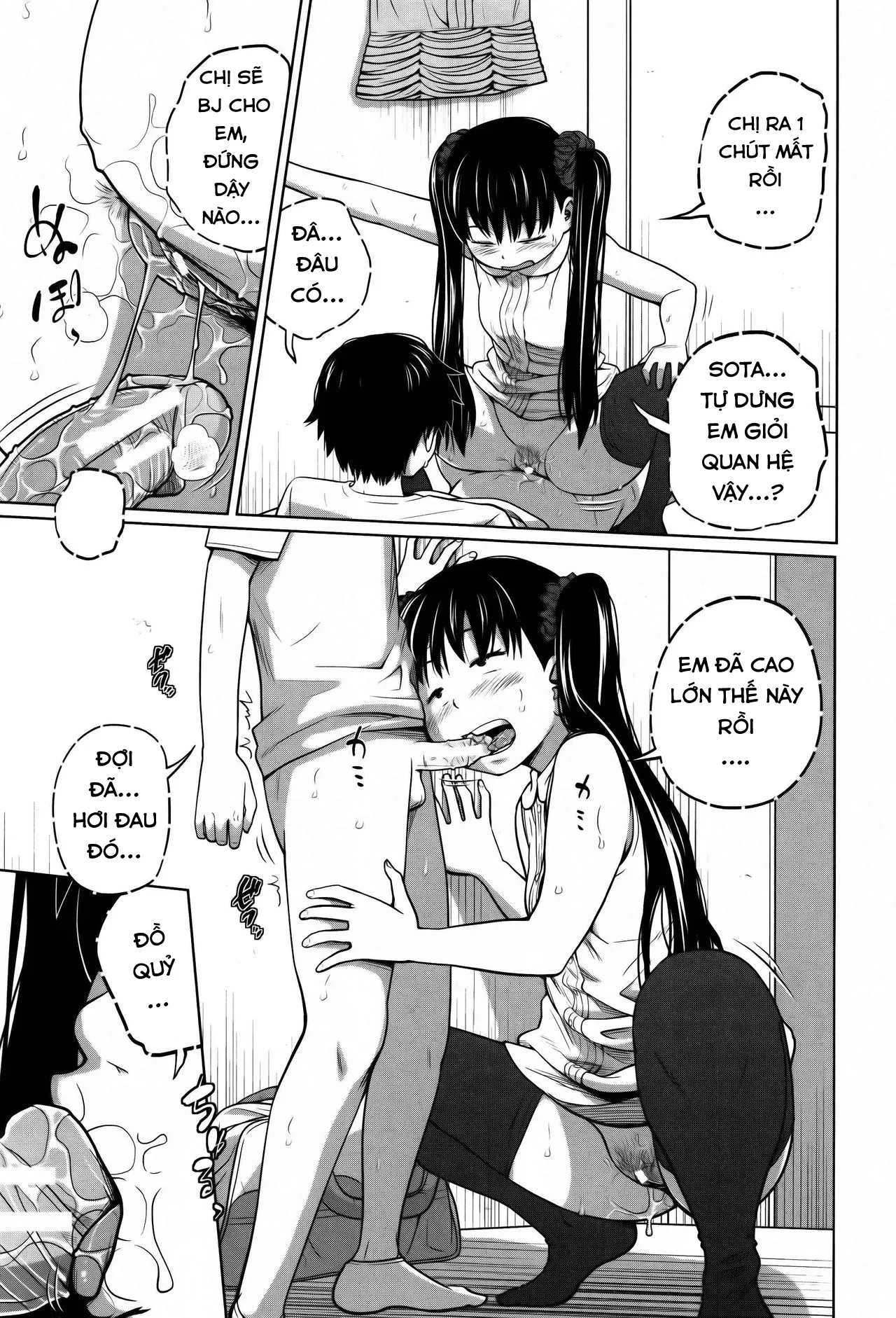 HentaiVN.net - Ảnh 22 - Chị Hai của tôi [Daily Sisters] - Chap 3