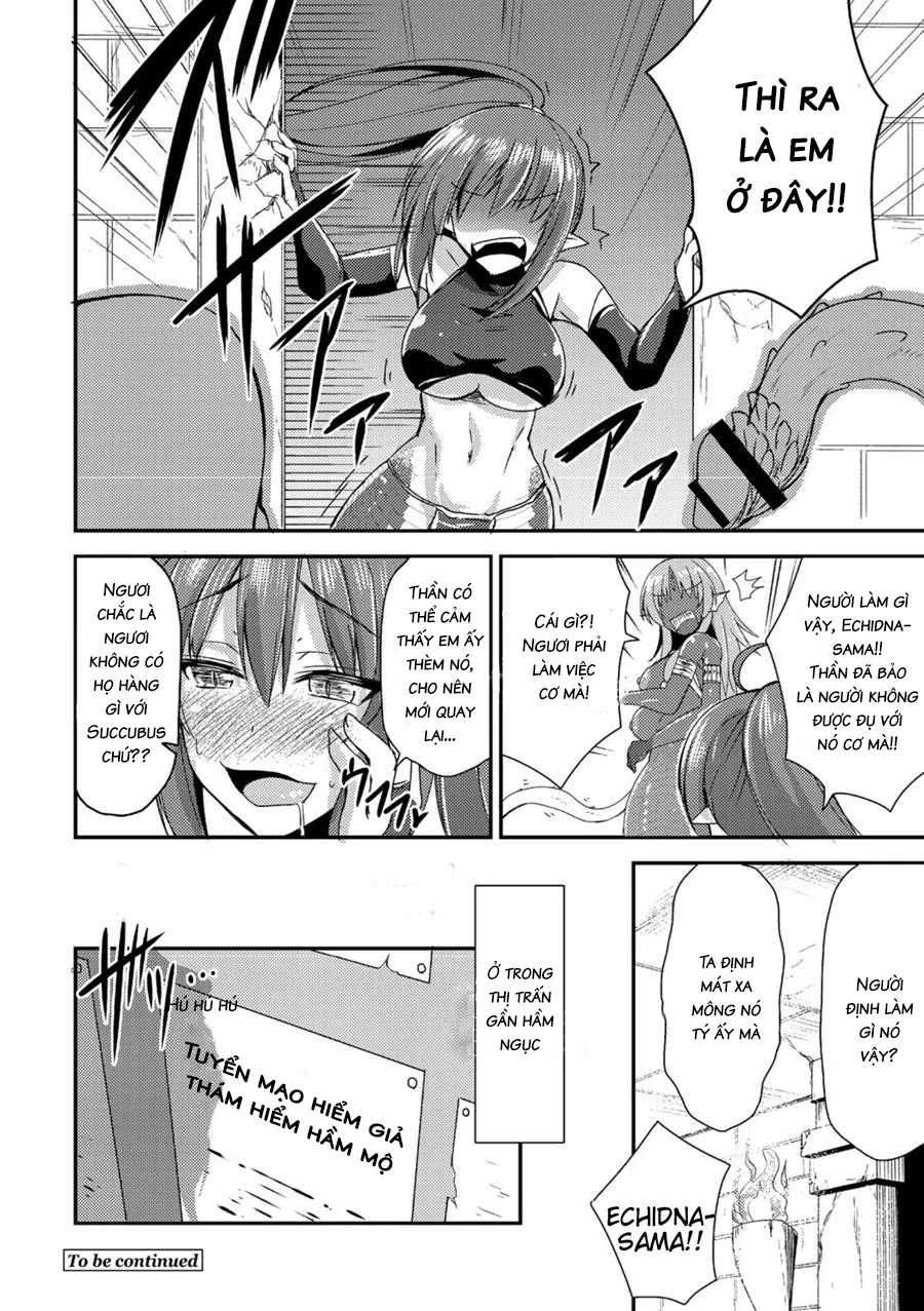 HentaiVN.net - Ảnh 22 - Echidna-sama giết thời gian [Echidna-sama is Killing Time] - Chap 3 - Thằng em ăn mặn