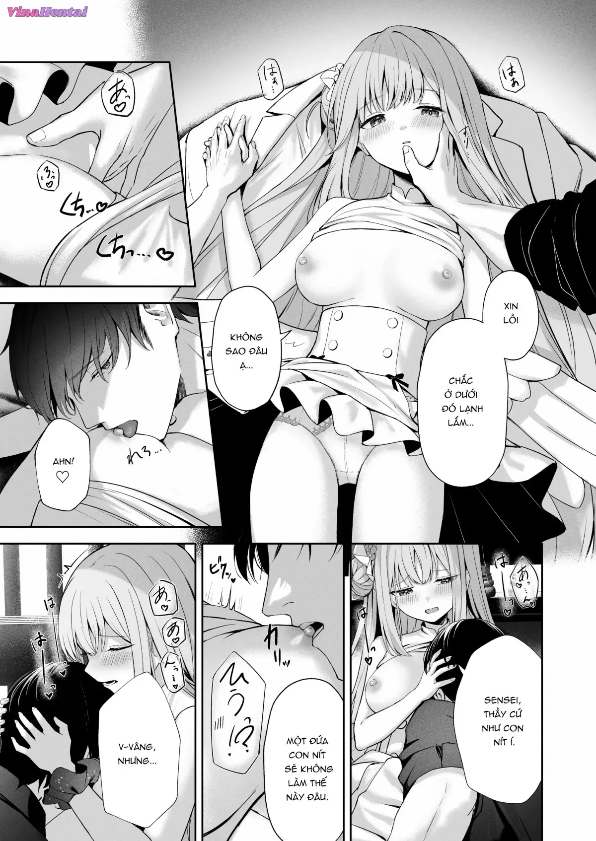 HentaiVN.net - Ảnh 22 - Tia nắng của khuyết trăng [Mikazuki no Pierce Hole; Pierce Hole of The Cresent Moon] - Oneshot