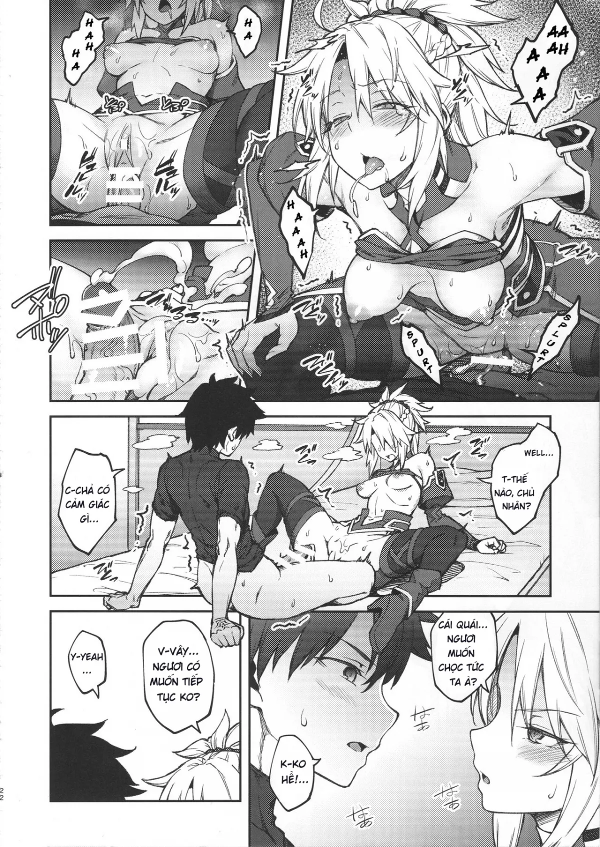 HentaiVN.net - Ảnh 21 - Cuộc Chiến Tình Dục II ♥ (Fate/Grand Order) [Chaldea Life II] - Tomboy Cục súc :V