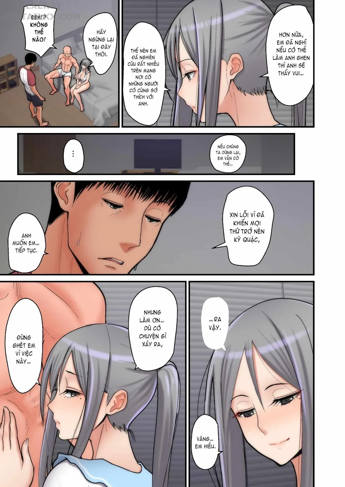HentaiVN.net - Ảnh 22 - Tsuma Omoi, Netorase [Let me steal your wife's feelings] - Chap 1