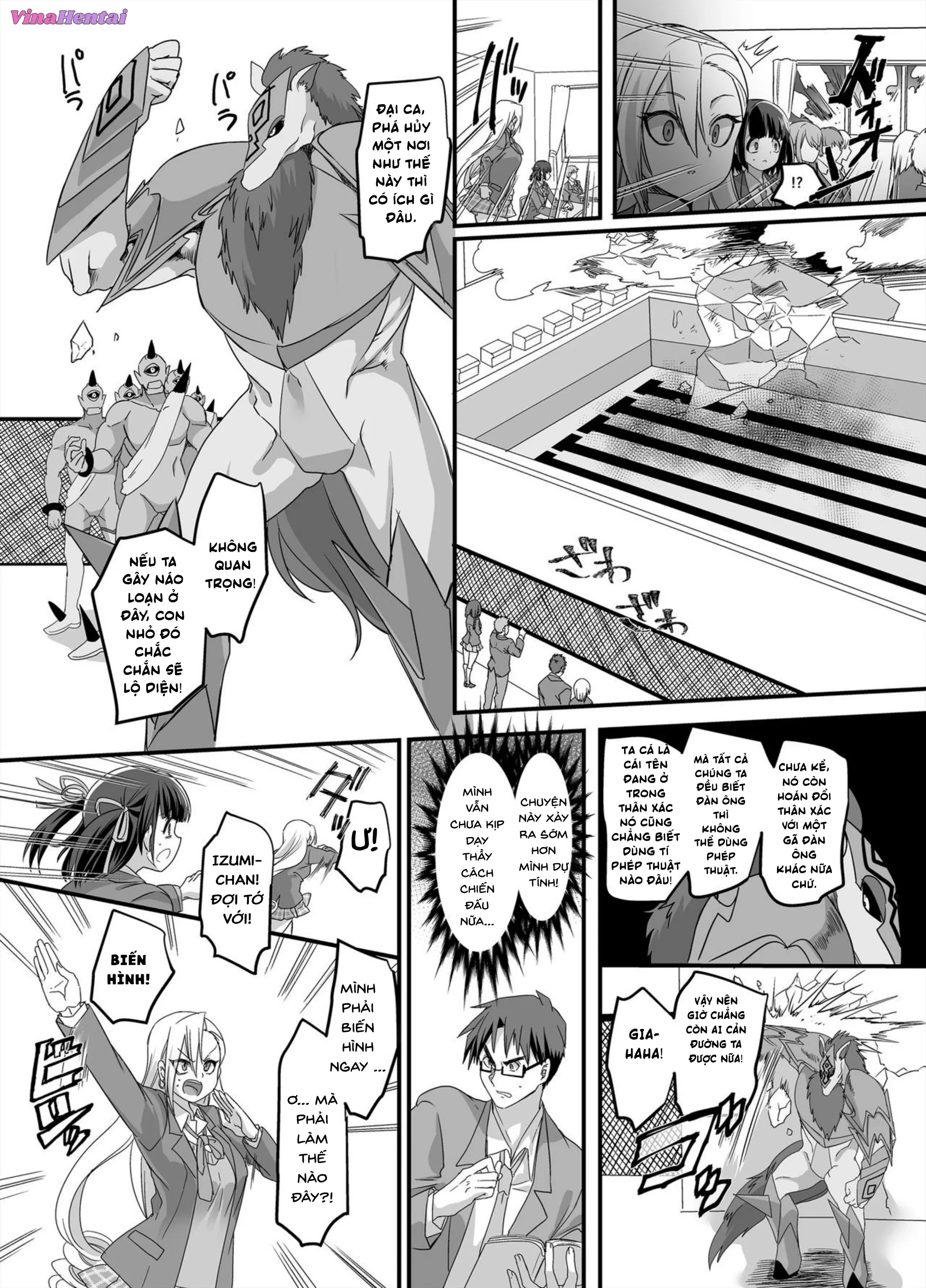 HentaiVN.net - Ảnh 22 - Thiếu Nữ Phép Thuật★ Hoán Đổi！ - Oneshot