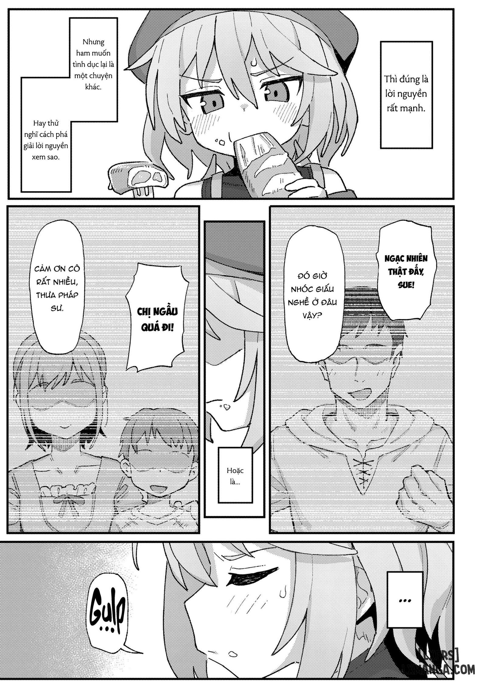 HentaiVN.net - Ảnh 22 - The Junior Spellcaster and the Succubus Curse - Oneshot