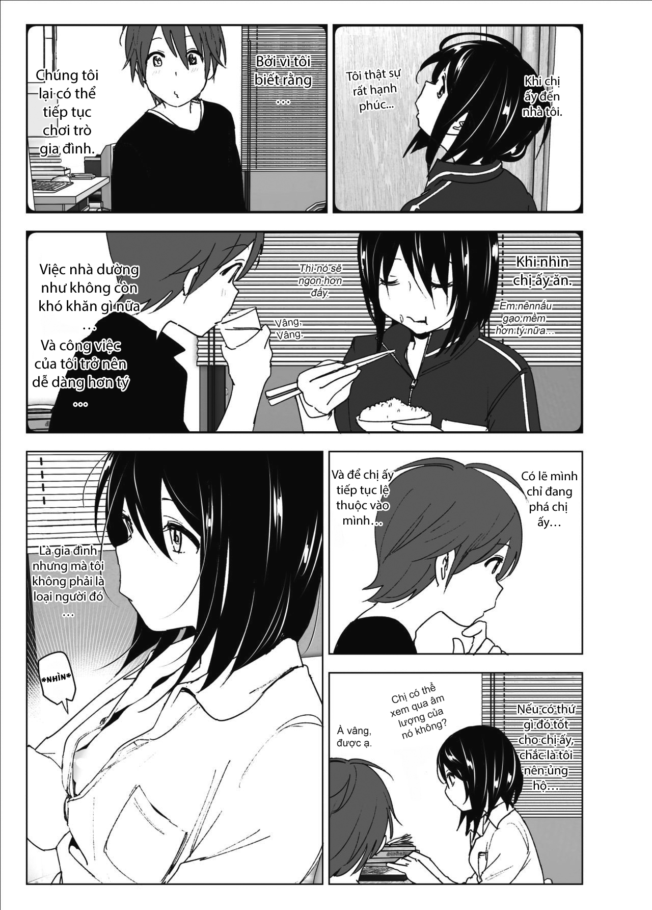 HentaiVN.net - Ảnh 23 - Em muốn ở lại với chị [Itsushika Ibasho ga Kasanatte] - Phần Đầu