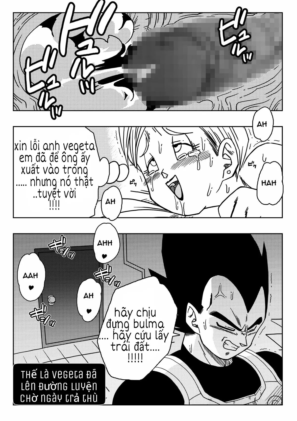 HentaiVN.net - Ảnh 21 - Dagonball (Beerus X Bulma Doujin) [Thần hủy diệt lầy lội] - Oneshot