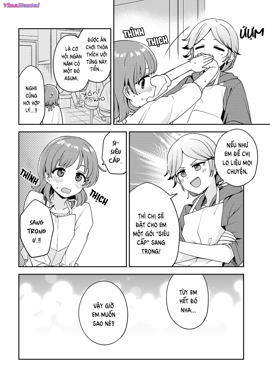 HentaiVN.net - Ảnh 22 - Asumi-chan có hứng thú với Nhà thổ Bách hợp! - Đêm 24