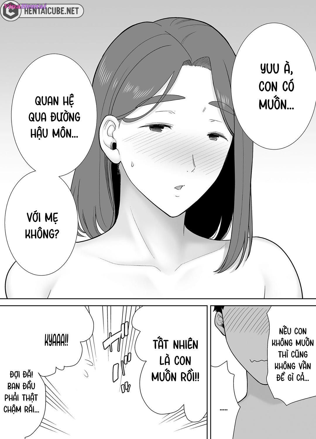 HentaiVN.net - Ảnh 23 - Mẹ chính là người tôi yêu! - Chap 8a