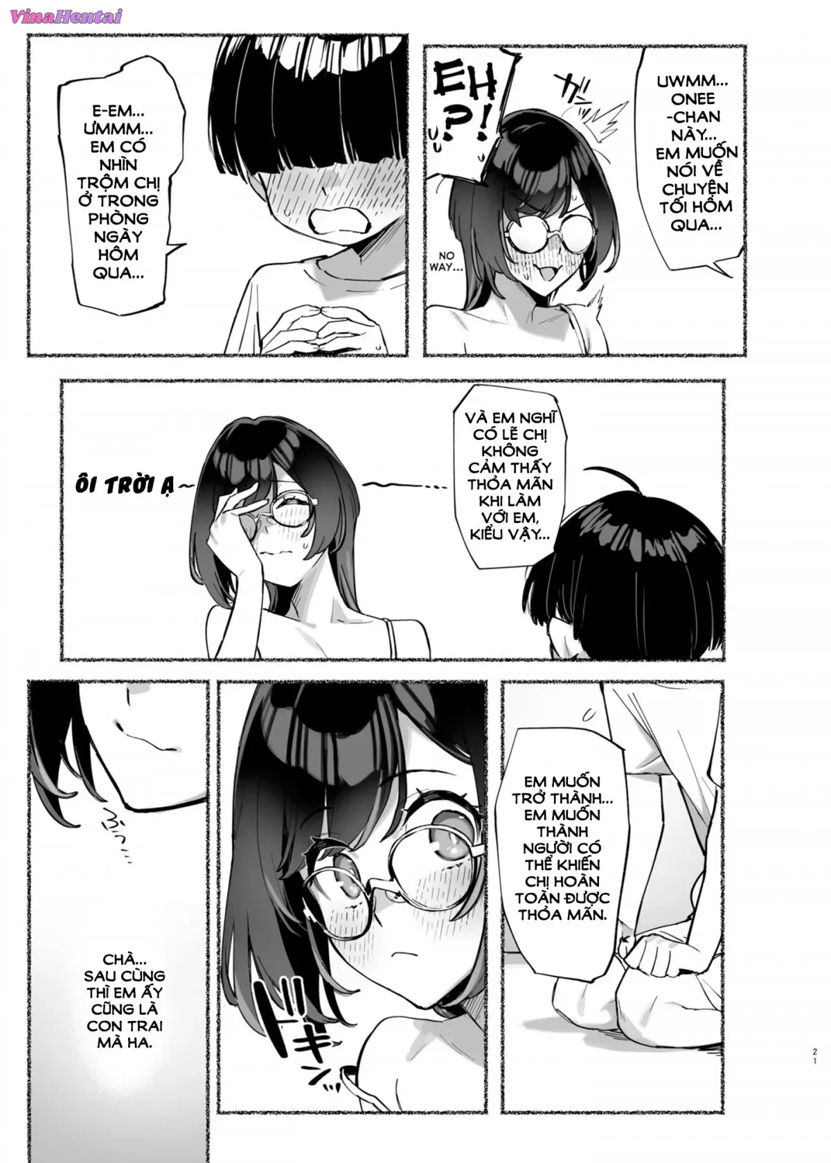 HentaiVN.net - Ảnh 22 - Người chị yêu dấu là của riêng tôi!  - Chap 2
