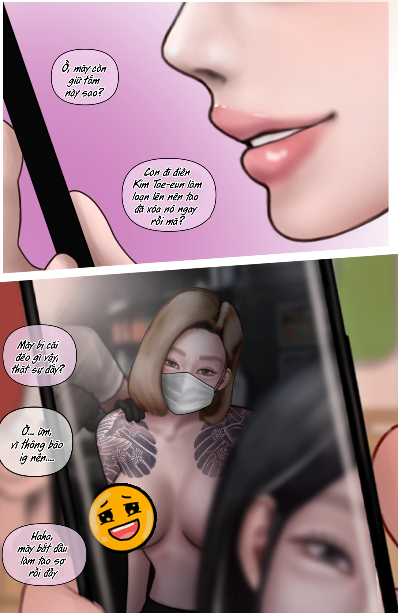 HentaiVN.net - Ảnh 23 - Gái Du Côn X Wibu Đụt Cận Trĩ - Chap 1