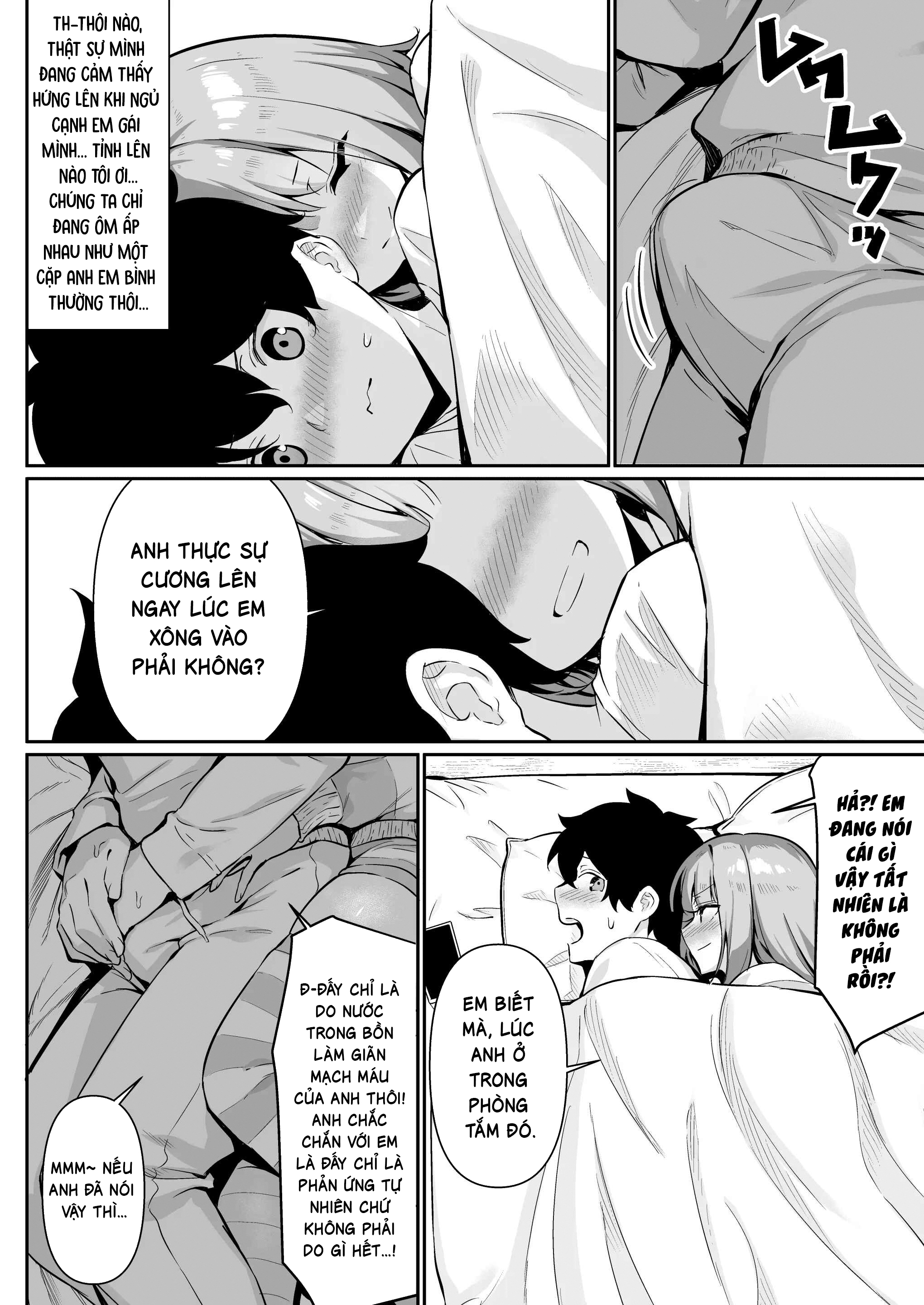 HentaiVN.net - Ảnh 23 - Từ việc nghịch ti đến trò chơi tình dục cùng em gái - Chap 1
