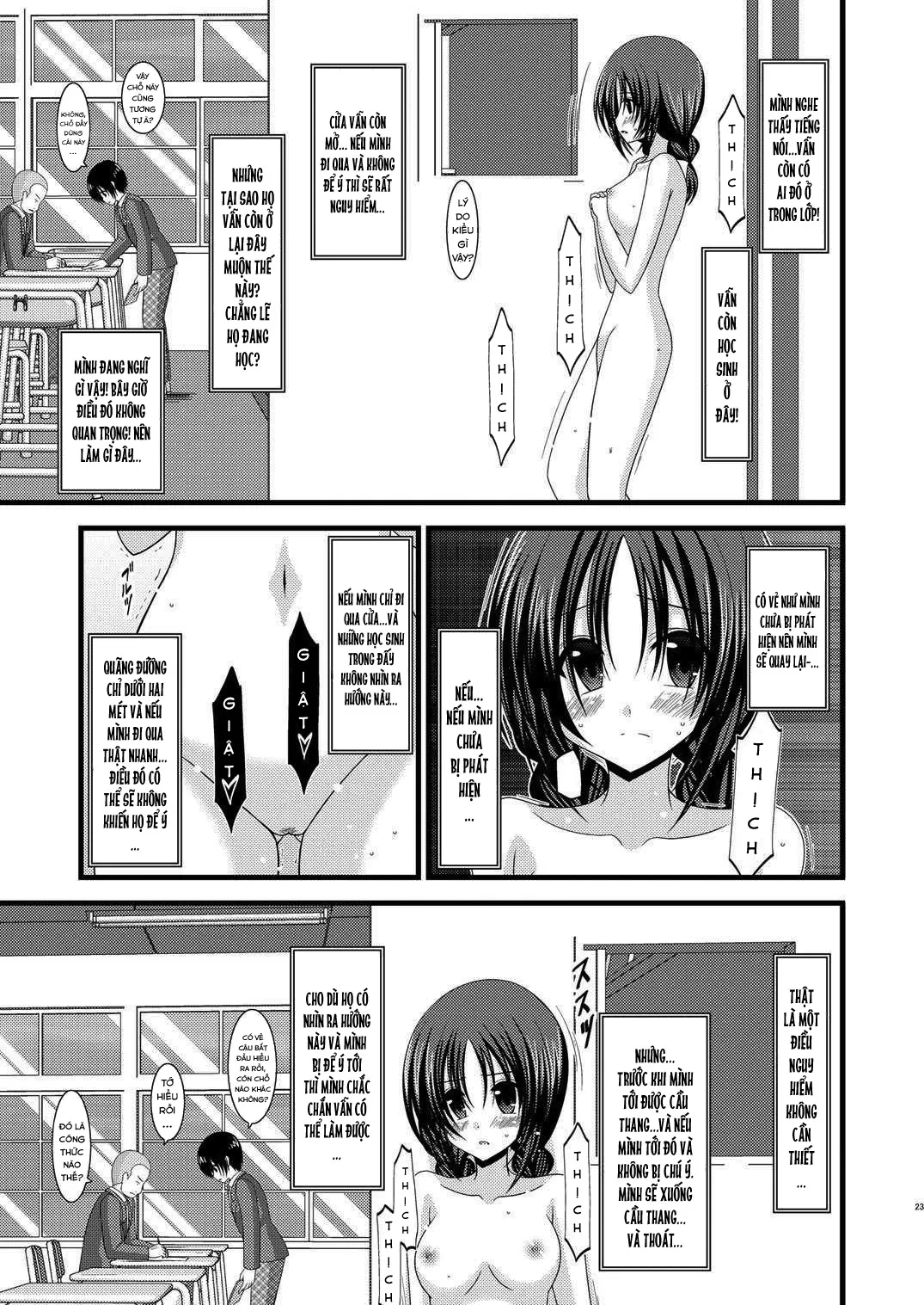 HentaiVN.net - Ảnh 21 - Nhật Ký Thiếu Nữ Khỏa Thân [Roshutsu Shoujo Nikki; Exhibitionist Girl Diary] - Chap 2