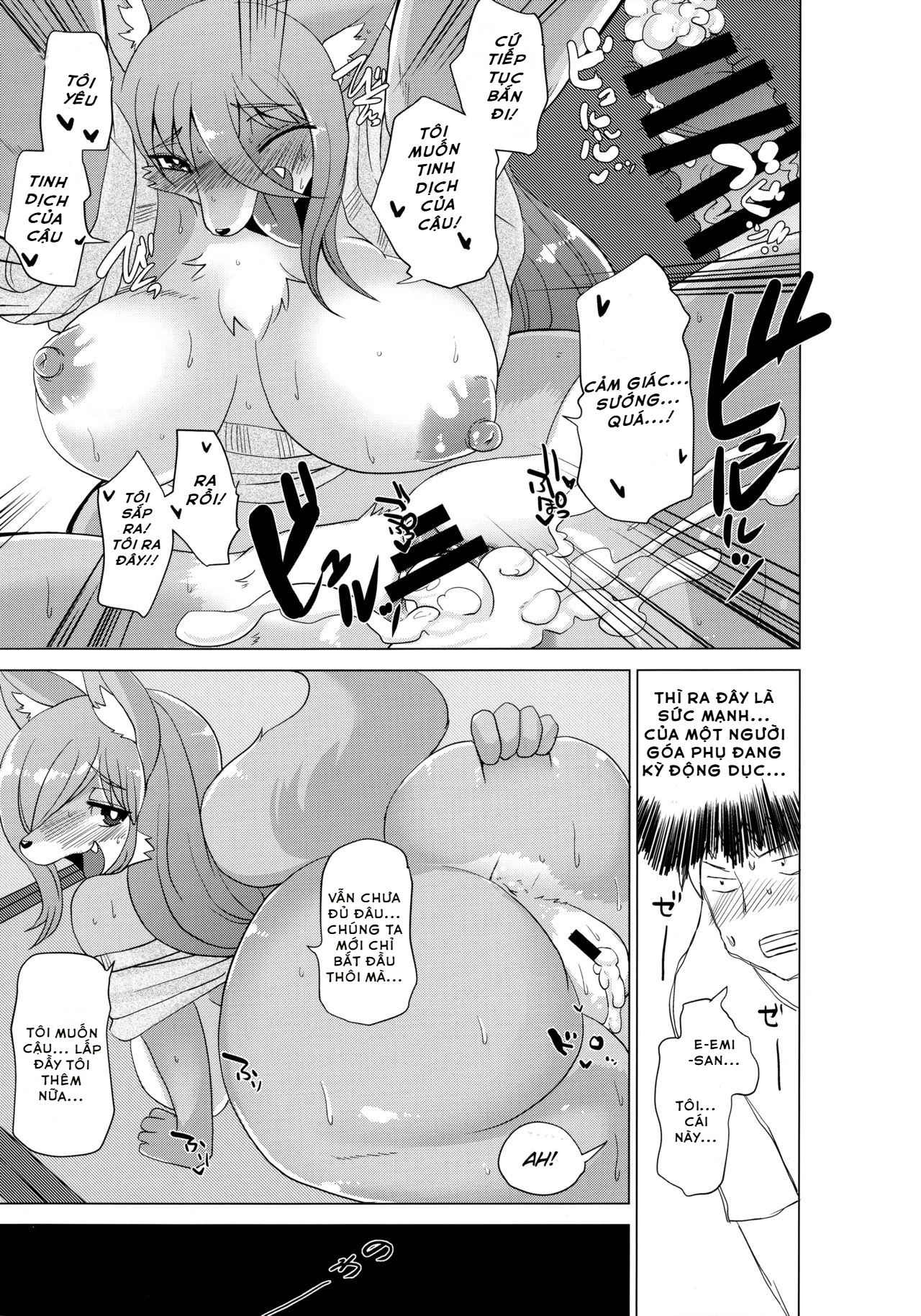 HentaiVN.net - Ảnh 21 - Kemono no Otonari-san - Oneshot
