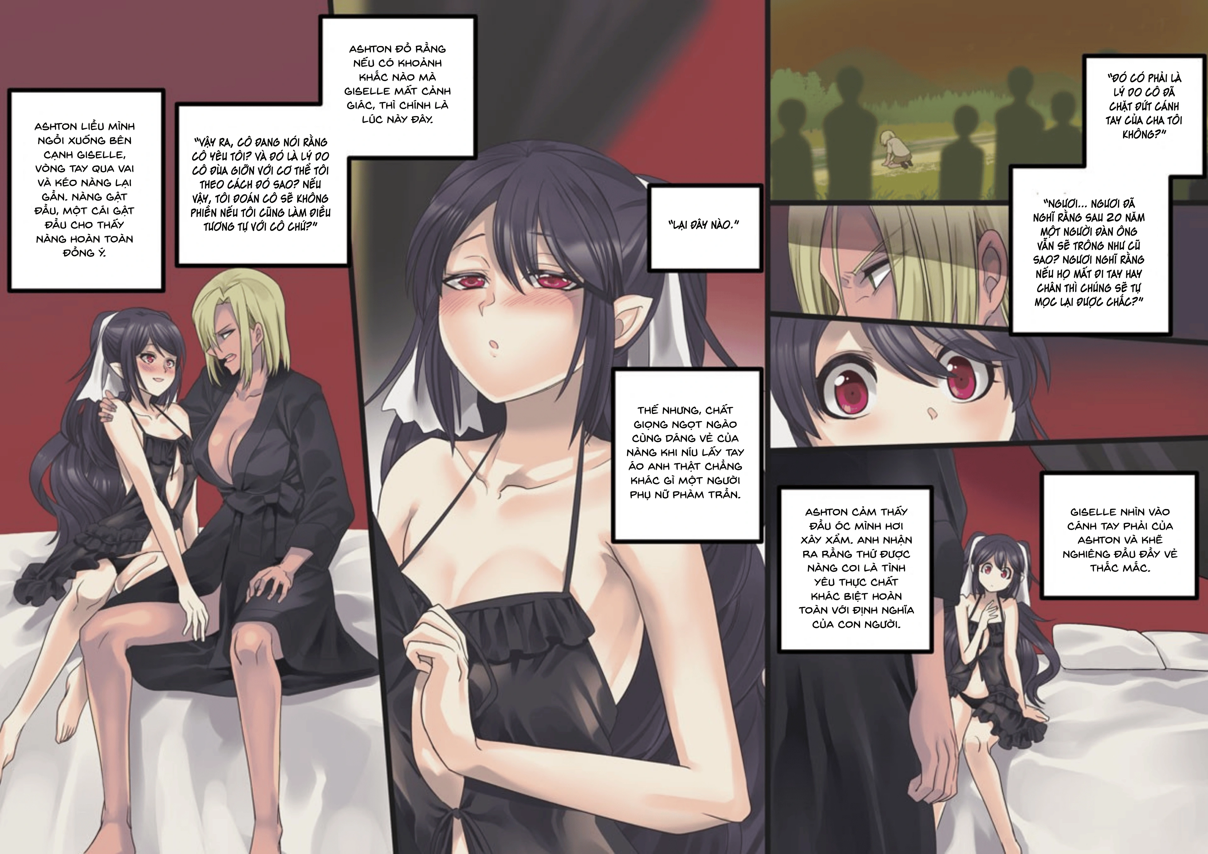 HentaiVN.net - Ảnh 22 - Câu chuyện về việc bị một nữ ma cà rồng xinh đẹp biến thành nguồn ‘sữa mẹ’ phục vụ không giới hạn. - Tổng hợp 1/2 truyện(120 trang)