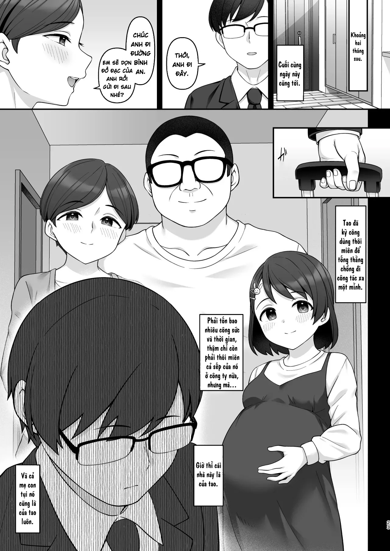 HentaiVN.net - Ảnh 22 - Sasaki-ke Saimin NTR Oyakodon 3 -Kanketsu Hen-  - Chap 3
