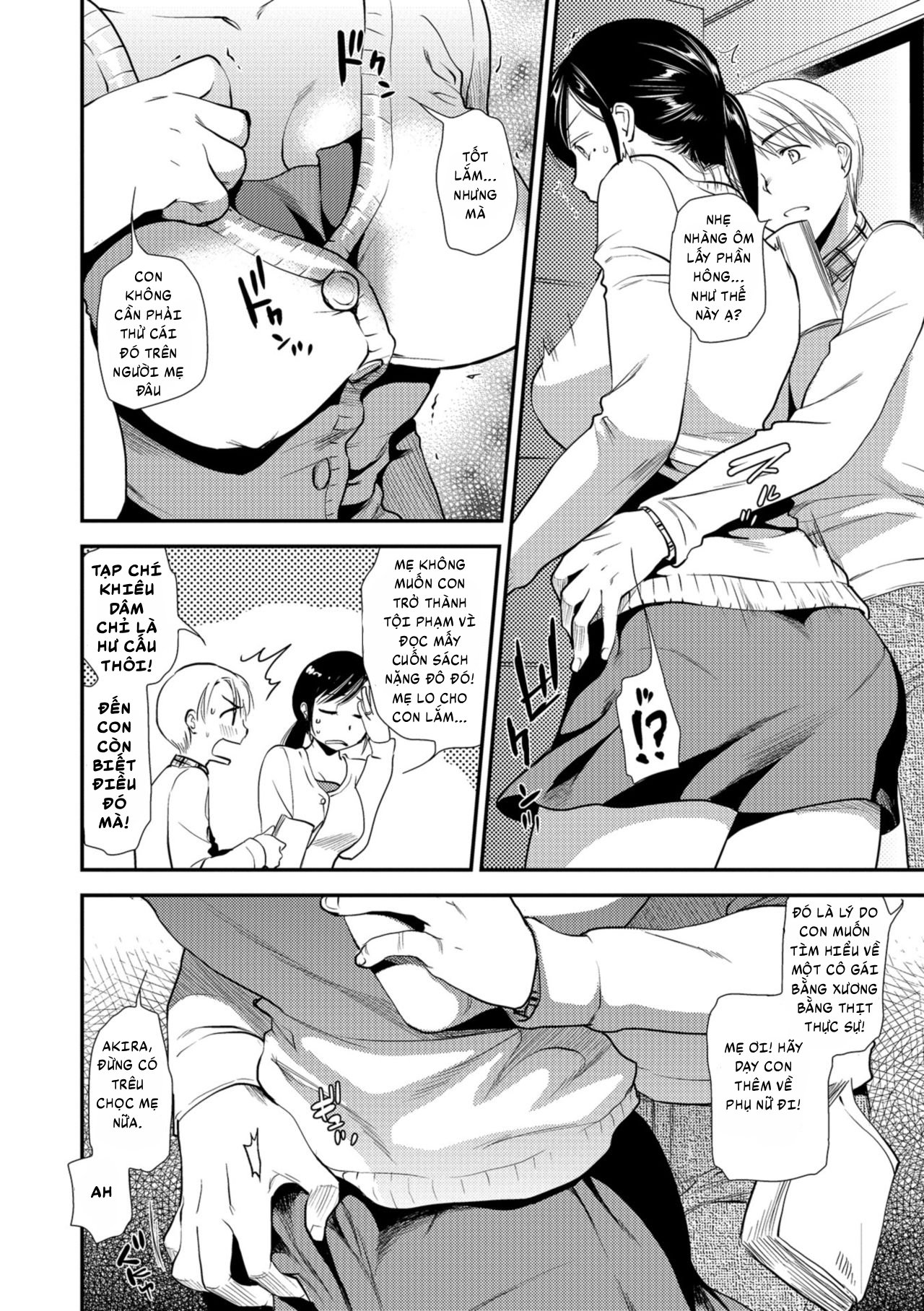 HentaiVN.net - Ảnh 23 - Hatsujou Boshi-Okaasan wa Shinpaisei - Chap 1