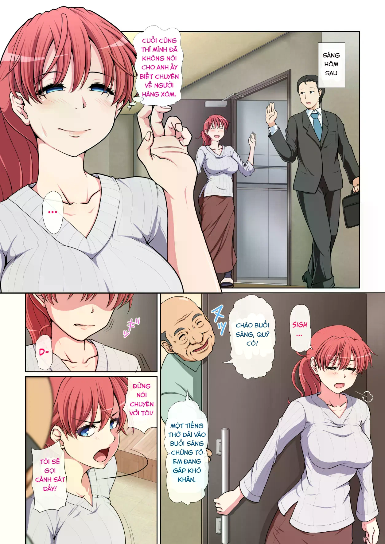 HentaiVN.net - Ảnh 23 - Otonari Ntr - Chap 1
