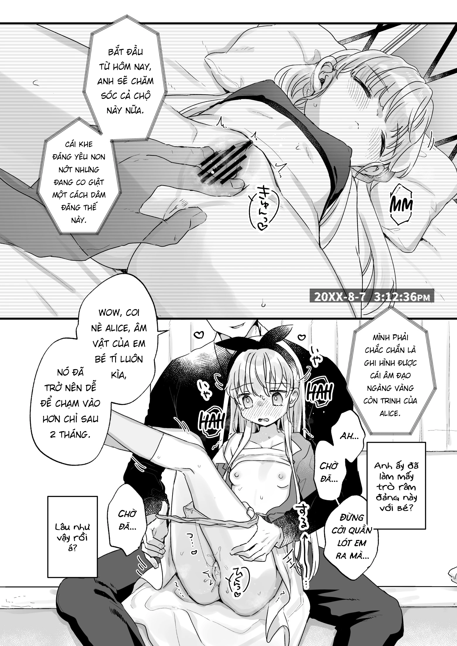 HentaiVN.net - Ảnh 23 - Anh hàng sớm lập dị cứ gọi bé là Alice - Chap 1