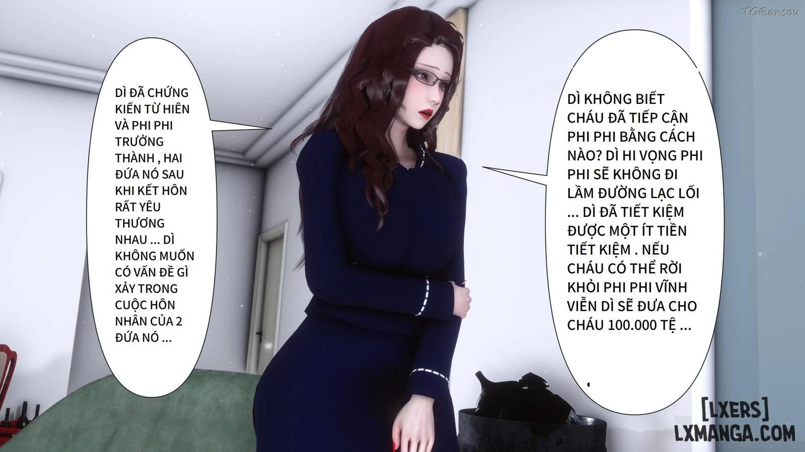 HentaiVN.net - Ảnh 23 - LÀM CHO TÂT CẢ CÁC BÀ NỘI TRỢ XINH ĐẸP MANG THAI - Chương  2.1