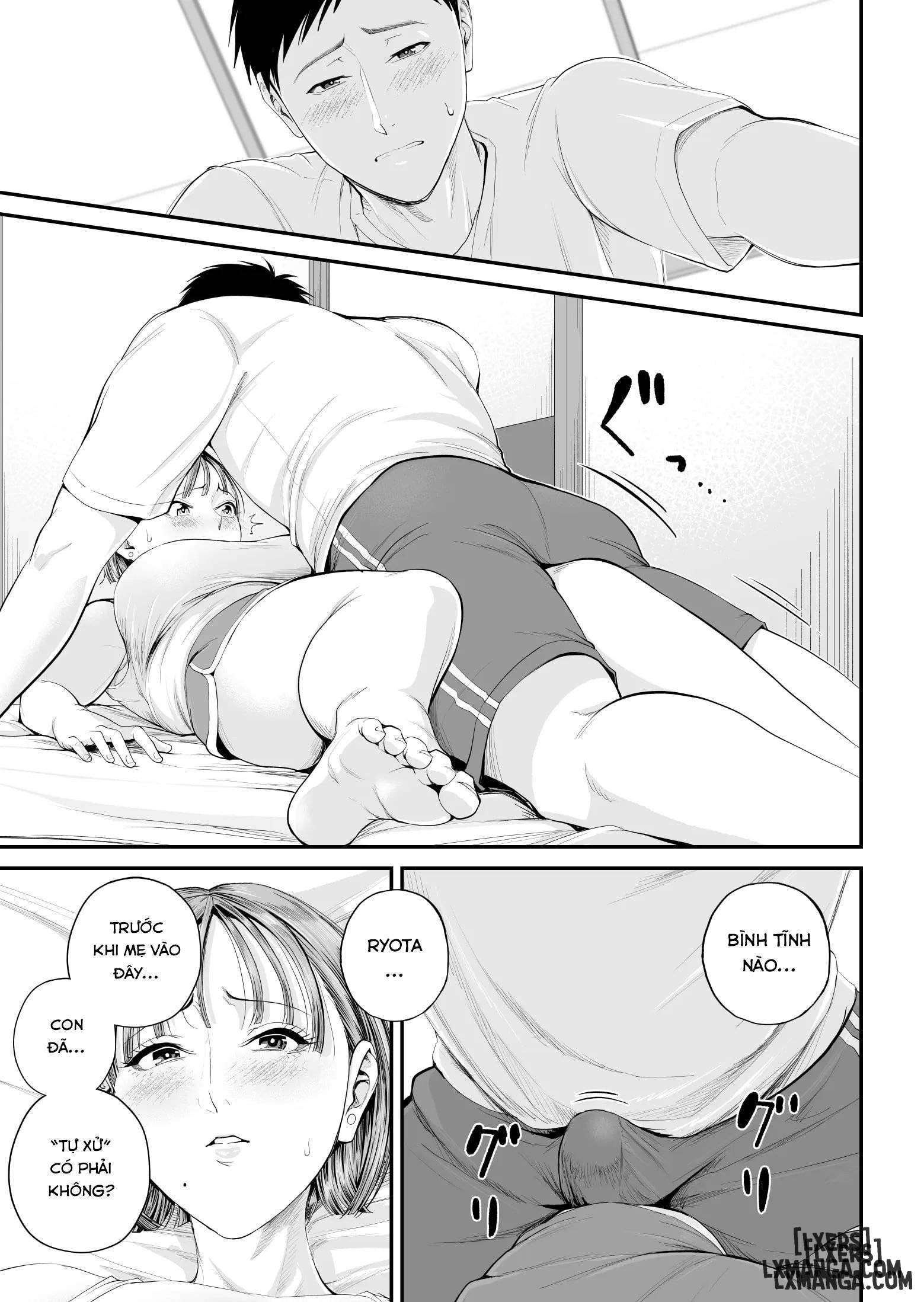 HentaiVN.net - Ảnh 23 - Boshi Jouji ~Daisuki na Okaa-san to Konya Majiwaru - Chap 1
