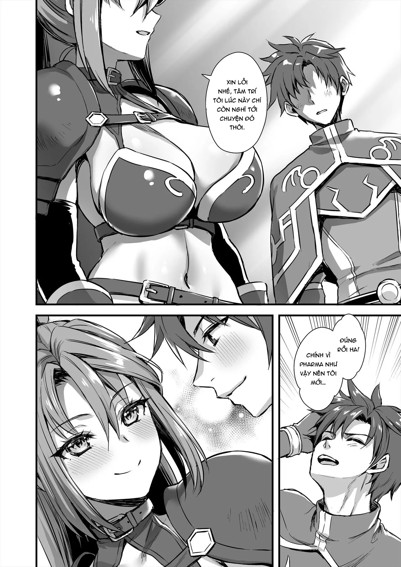 HentaiVN.net - Ảnh 23 - Để mắt đến nàng Elf nóng bỏng ở thế giới khác - Chap 7