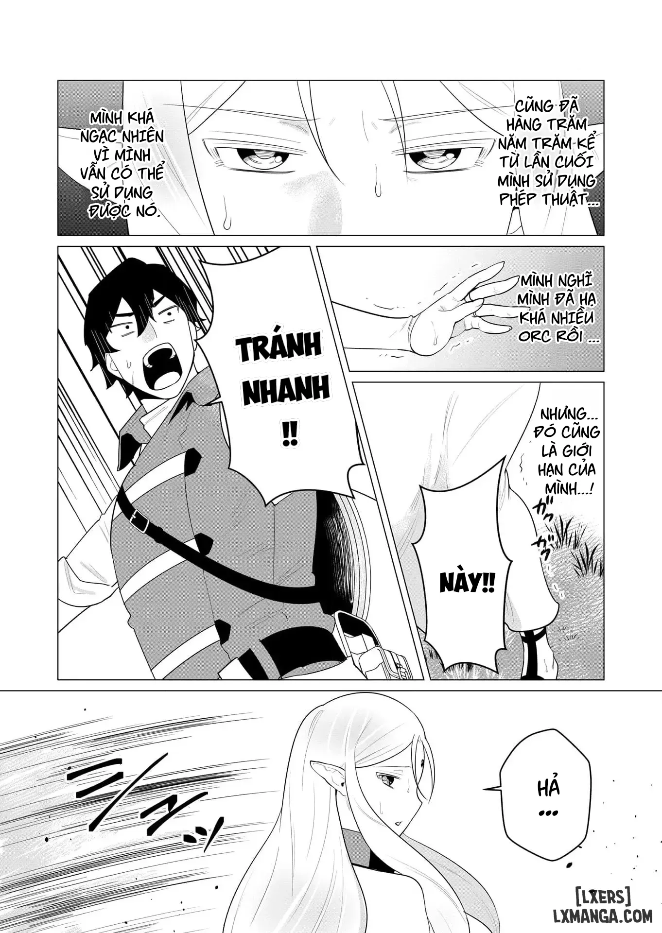 HentaiVN.net - Ảnh 23 - Vị Anh Hùng Muốn “Vợ Người Ta” Làm Phần Thưởng - Chap 1 : Dũng sĩ x Elf