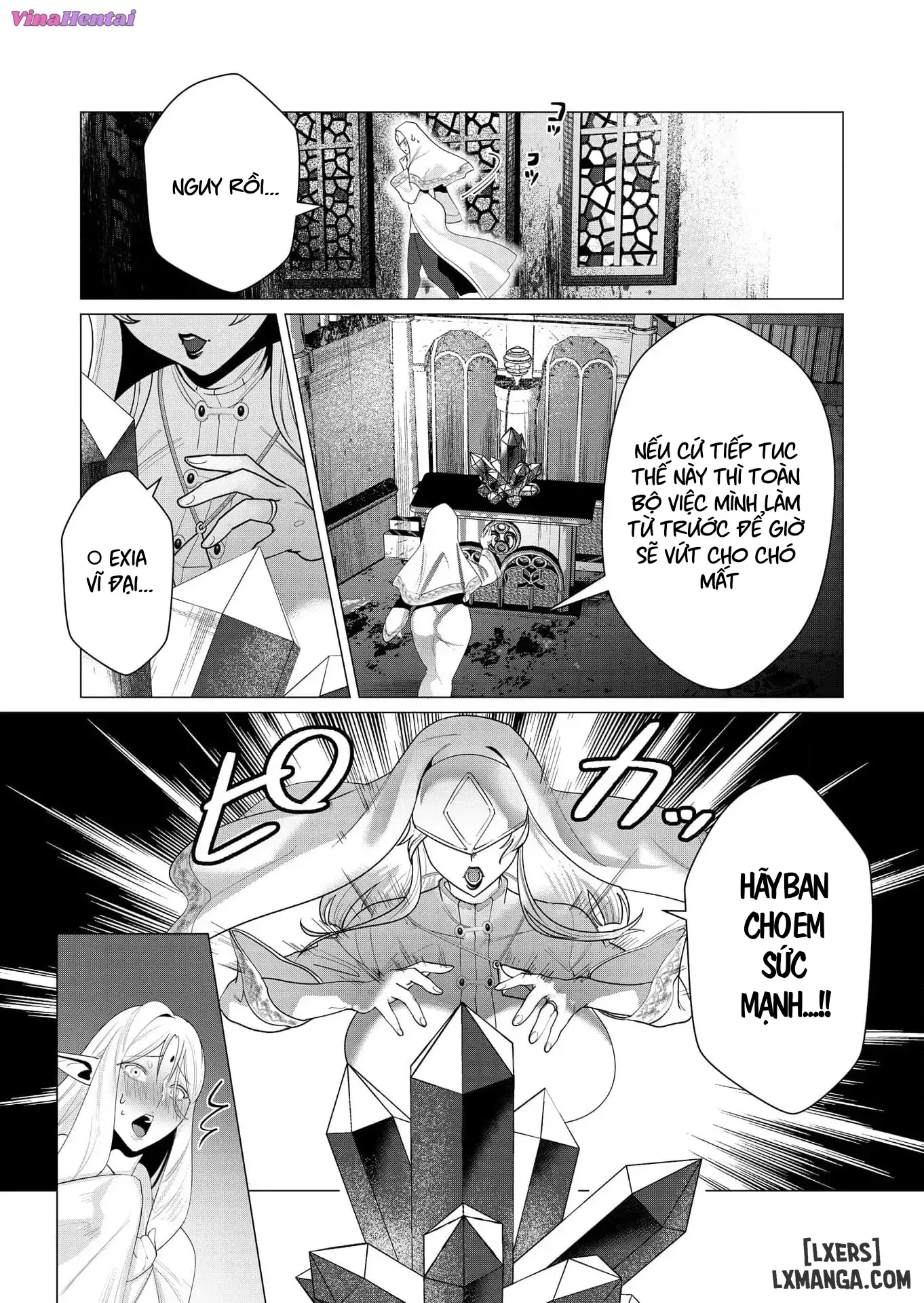HentaiVN.net - Ảnh 23 - Vị Anh Hùng Muốn “Vợ Người Ta” Làm Phần Thưởng - Chap 5 : [NTR?] Dũng sĩ x Nữ Tư Tế