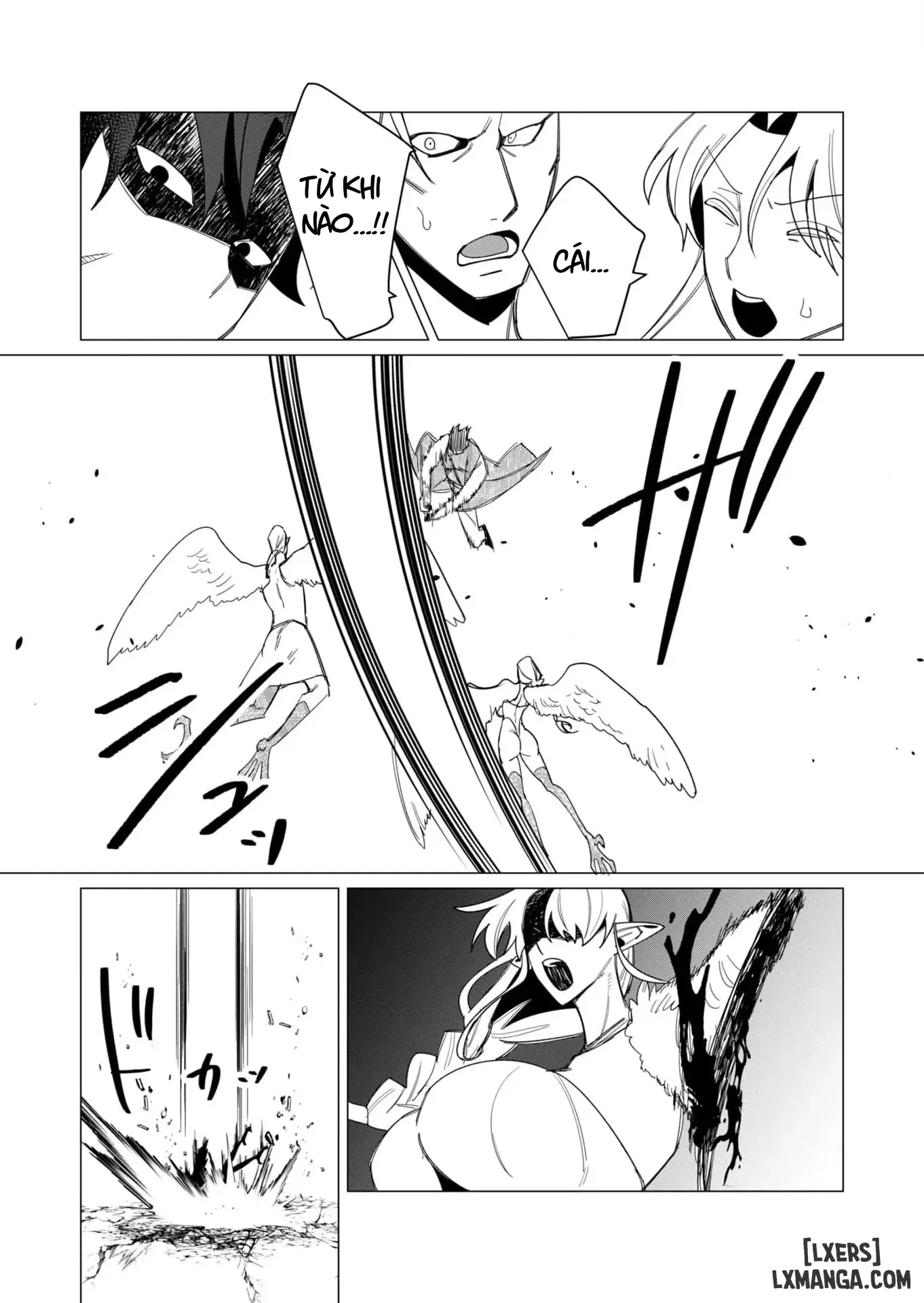 HentaiVN.net - Ảnh 23 - Vị Anh Hùng Muốn “Vợ Người Ta” Làm Phần Thưởng - Chap 9 : Dũng Sĩ x Harpy (phần 2)