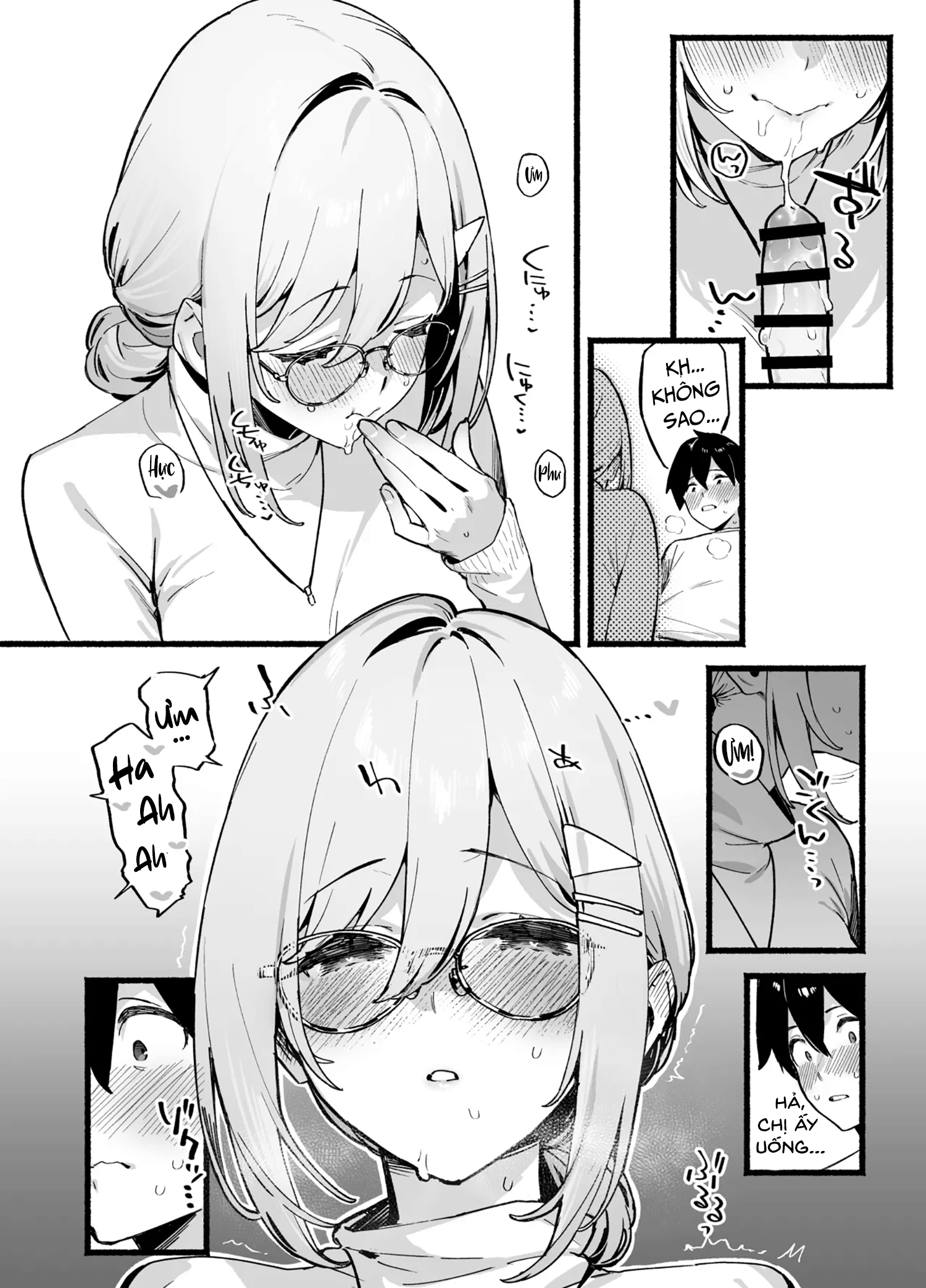 HentaiVN.net - Ảnh 24 - Sister Contrast: Cuộc sống ái ân với những người chị yêu chiều. - Nửa đầu: Chị cả Karia