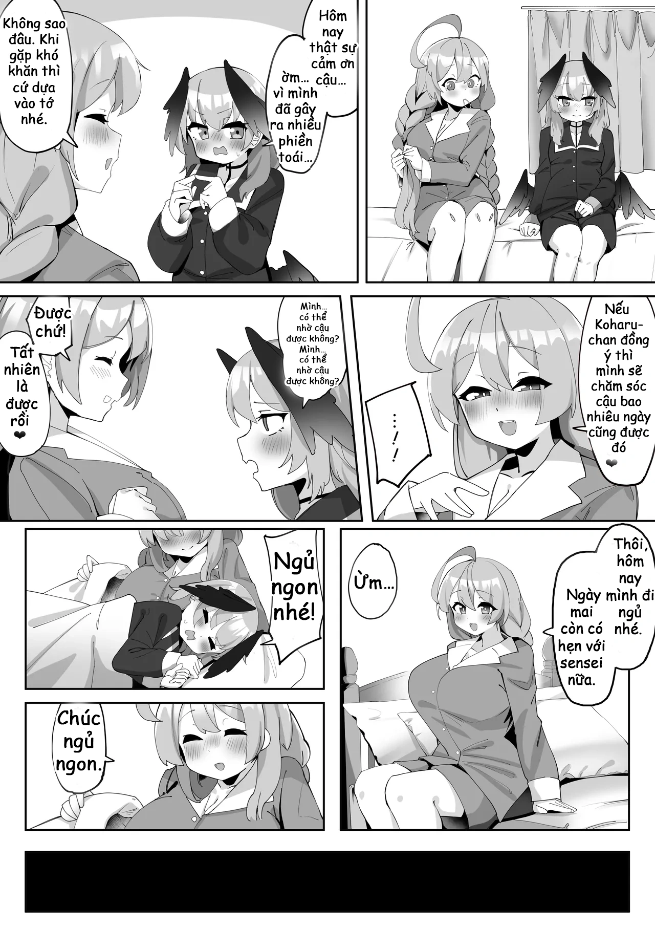 HentaiVN.net - Ảnh 24 - Futanari Koharu-chan vs Hanako-chan Manga - Chap 2