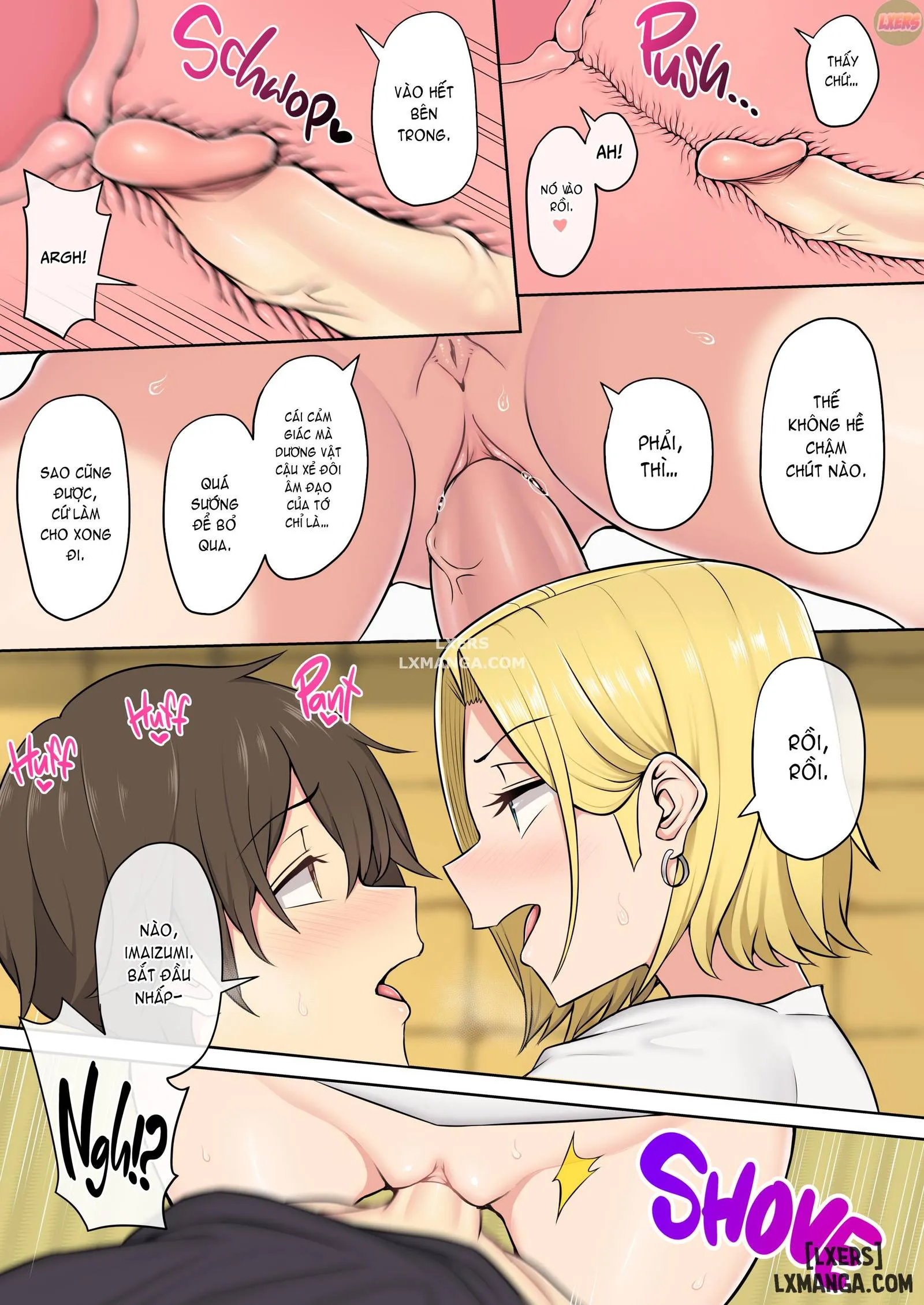 HentaiVN.net - Ảnh 23 - Imaizumi đưa cả bầy Gyaru về nhà mình - Chapter 2