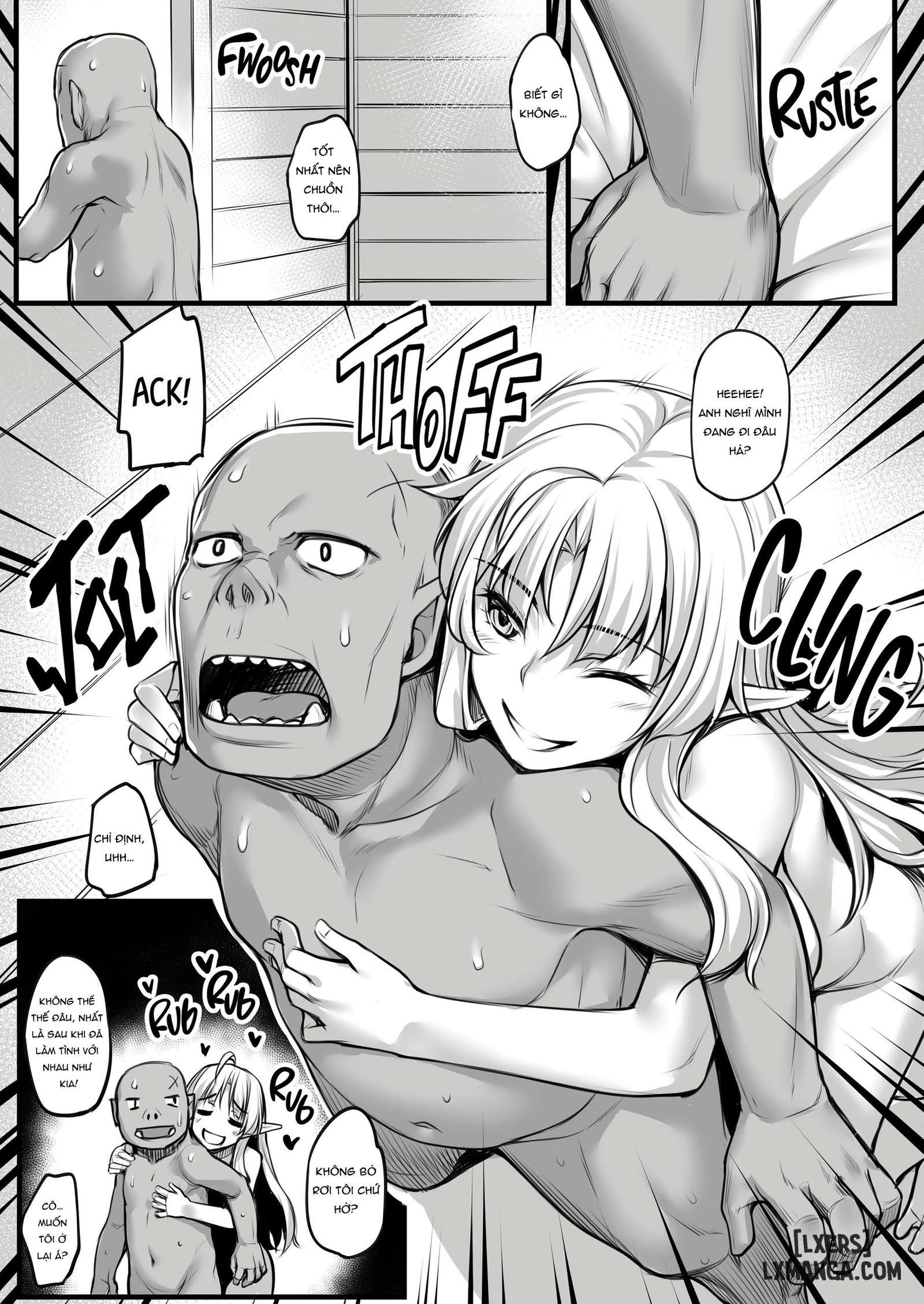 HentaiVN.net - Ảnh 23 - My Darling Orc + Sibling Rivalry - Vol.1