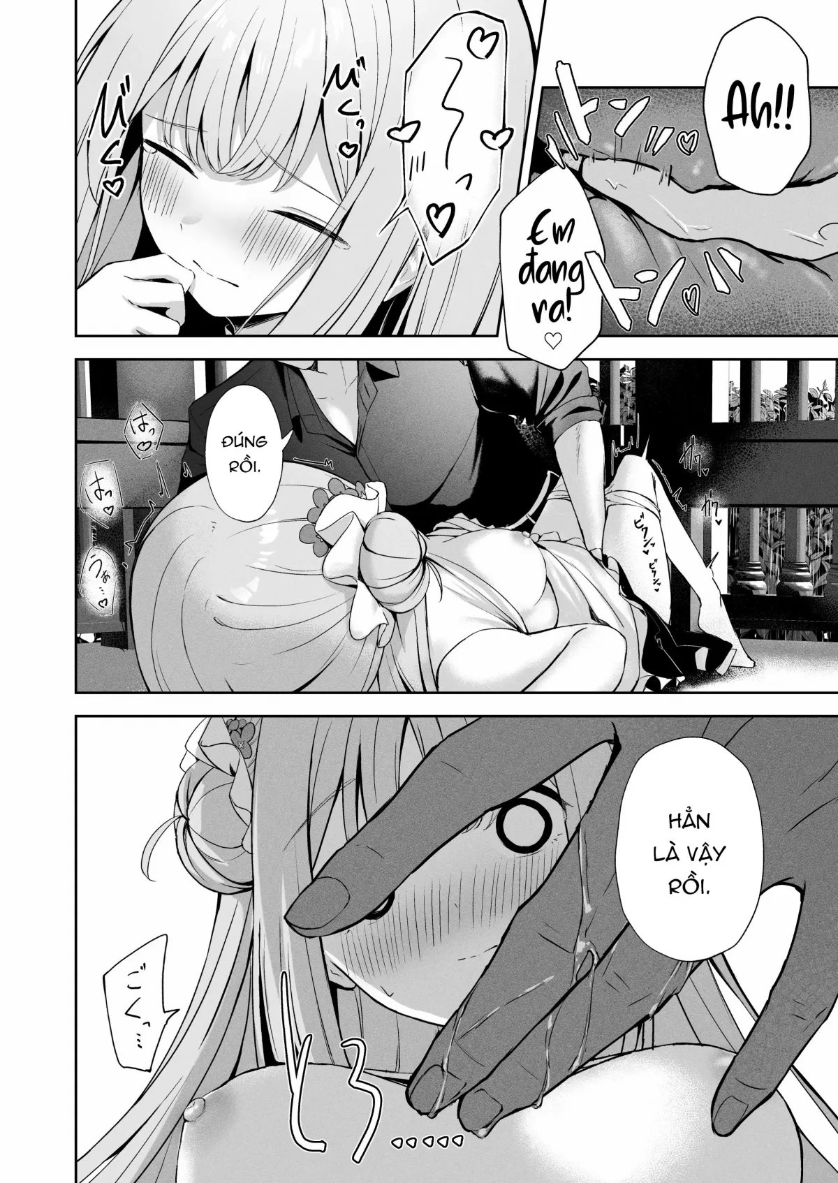 HentaiVN.net - Ảnh 23 - Tia nắng của khuyết trăng [Mikazuki no Pierce Hole; Pierce Hole of The Cresent Moon] - Oneshot