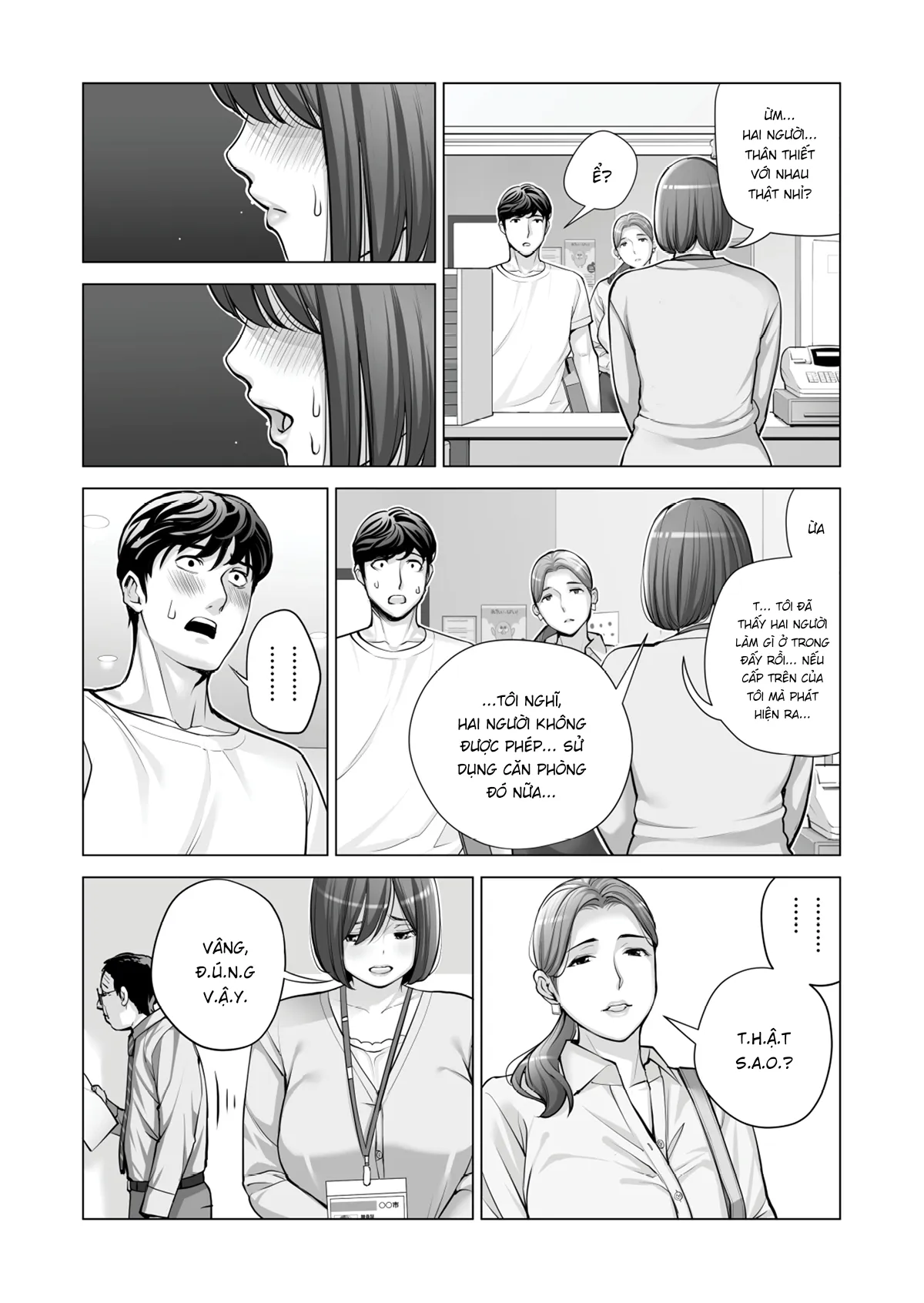 HentaiVN.net - Ảnh 22 - Những cô trợ lý đã có chồng 1-5 - Chap 3